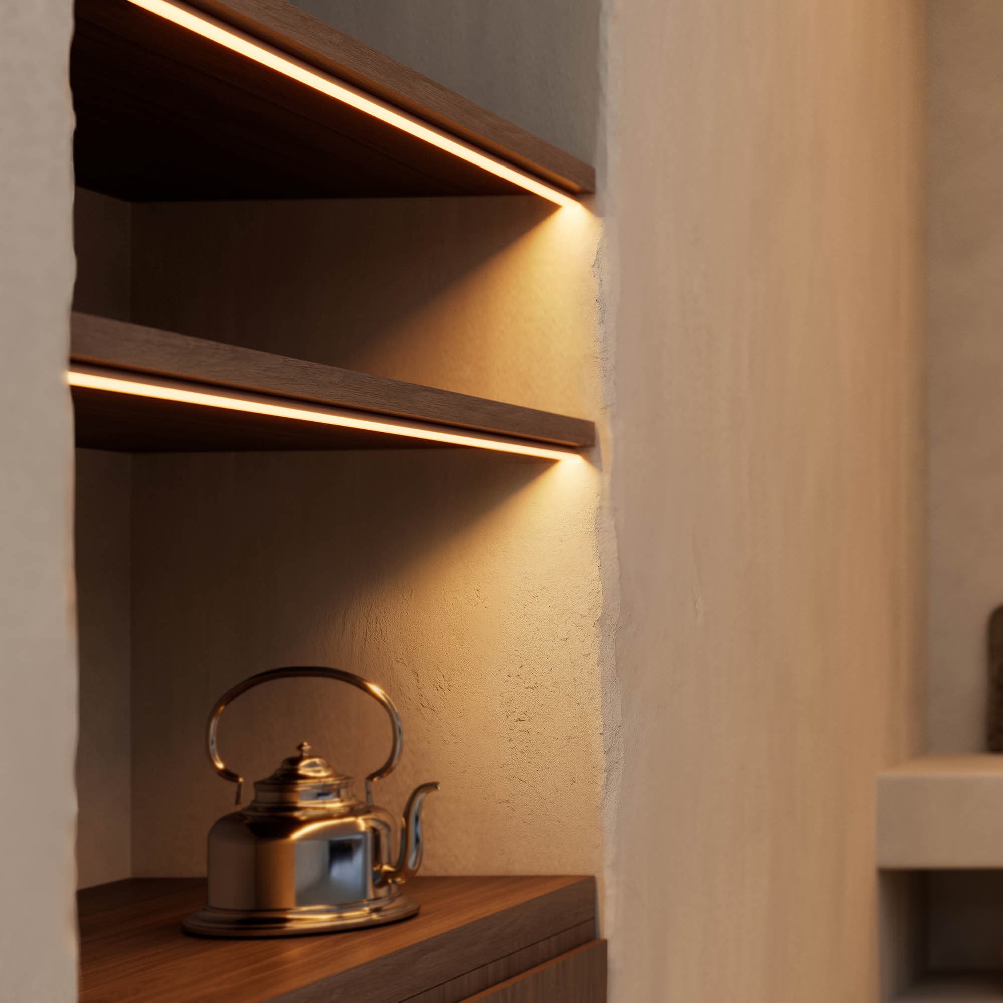 Профиль LINE-D-1111-2000 SQUARE ANOD (Arlight, Алюминий) 061084 — фото 4