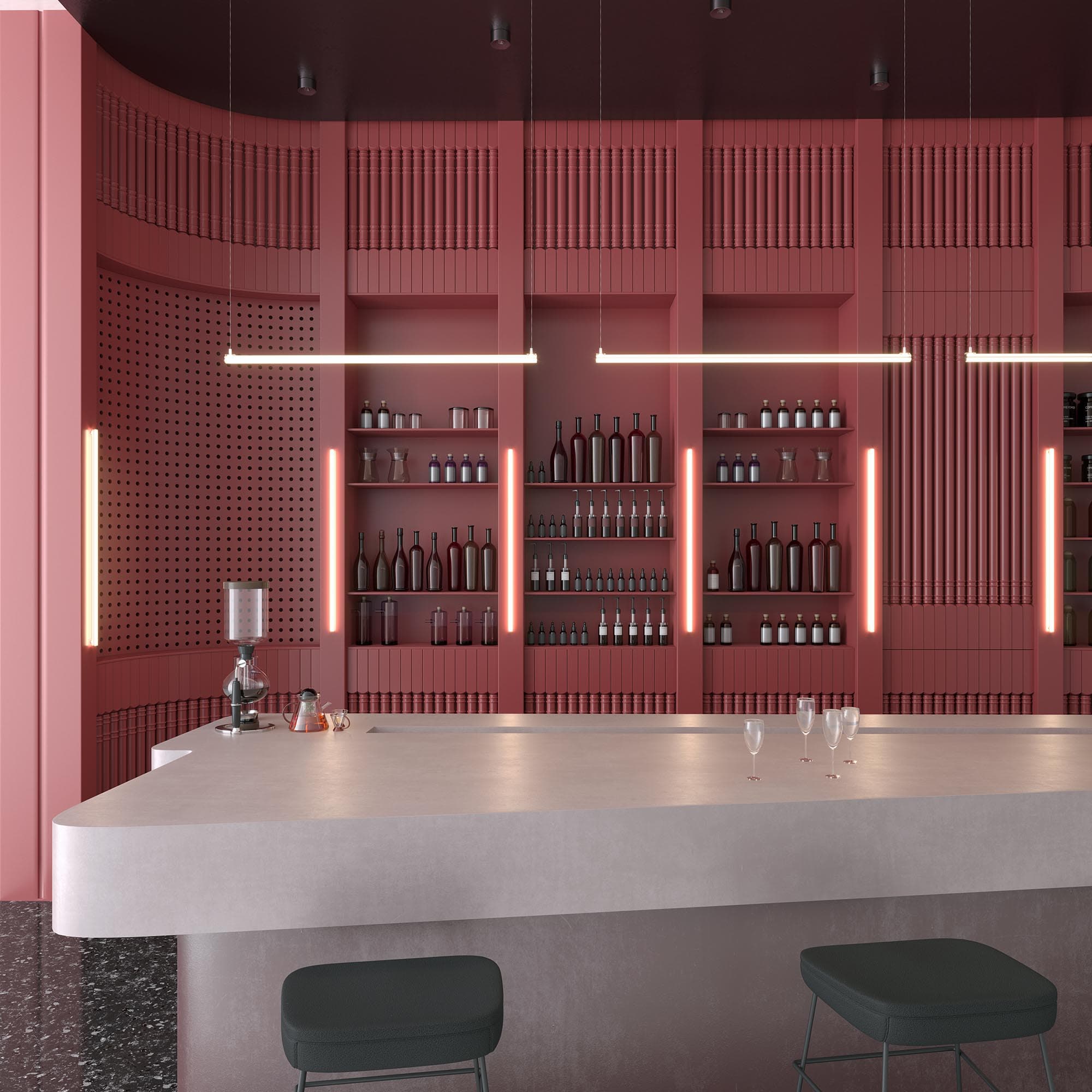 Экран ARH-ROUND-D20-DUAL-2000 OPAL (Arlight, Пластик) 039253 — фото 3