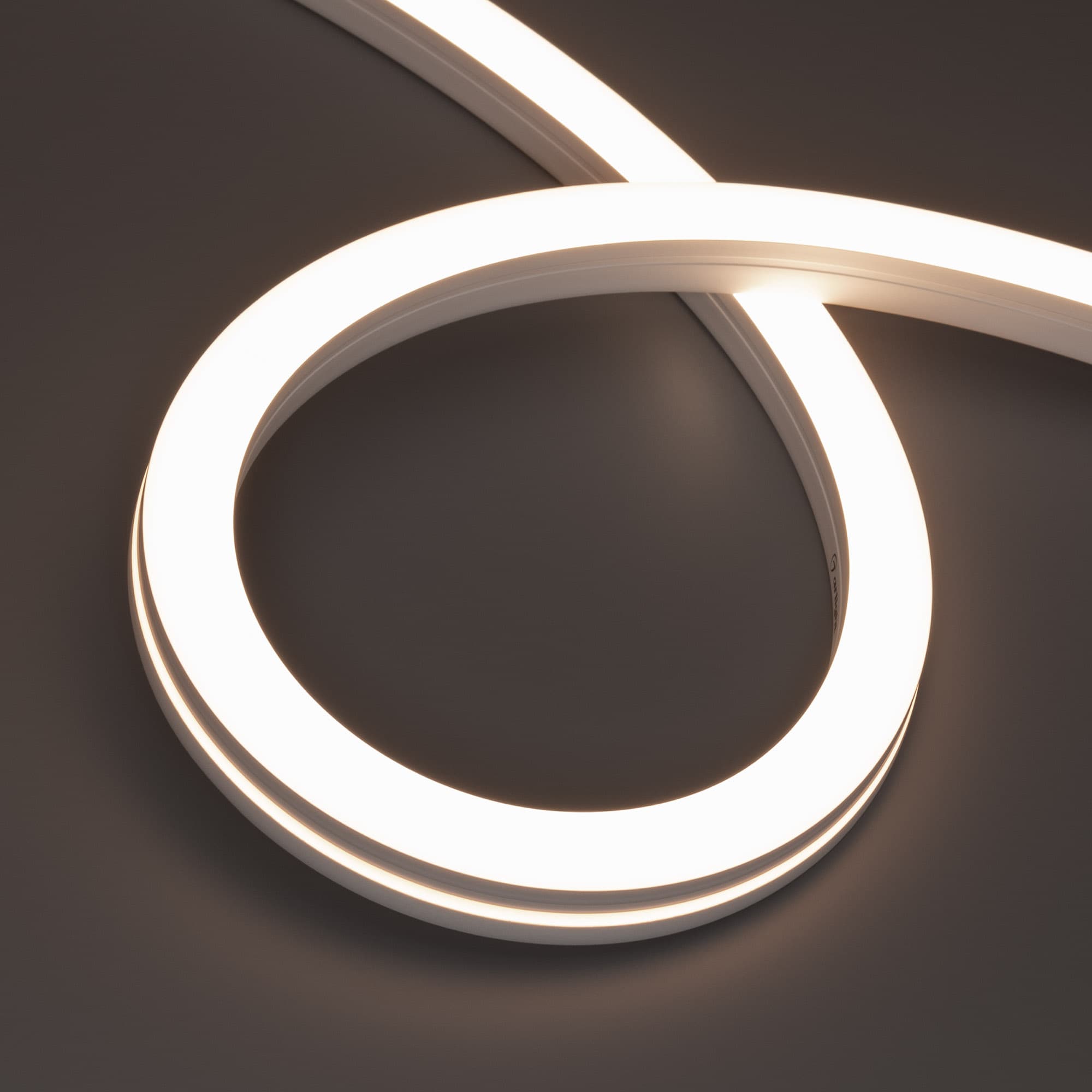 Светодиодная лента герметичная MOONLIGHT-SIDE-X280-20x20mm 24V Warm3500 (10 W/m, IP67, 15m, wire x1) (Arlight, Вывод боковой, 5 лет) 044250