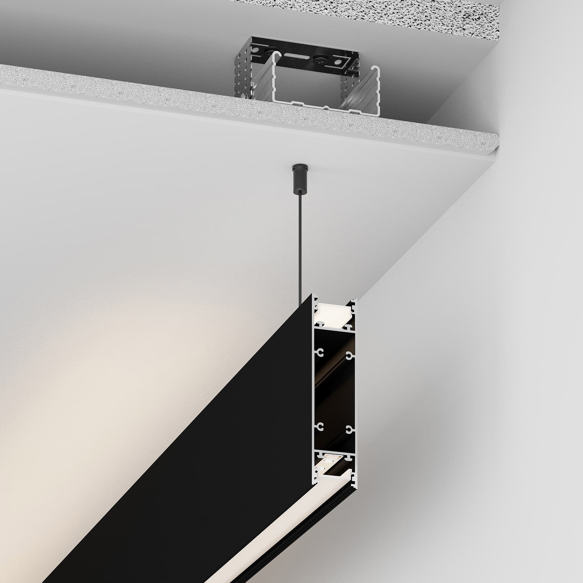 Профиль SL-LINE-25100-DUAL-2500 BLACK (Arlight, Алюминий) 033735 Arlight — фото 11
