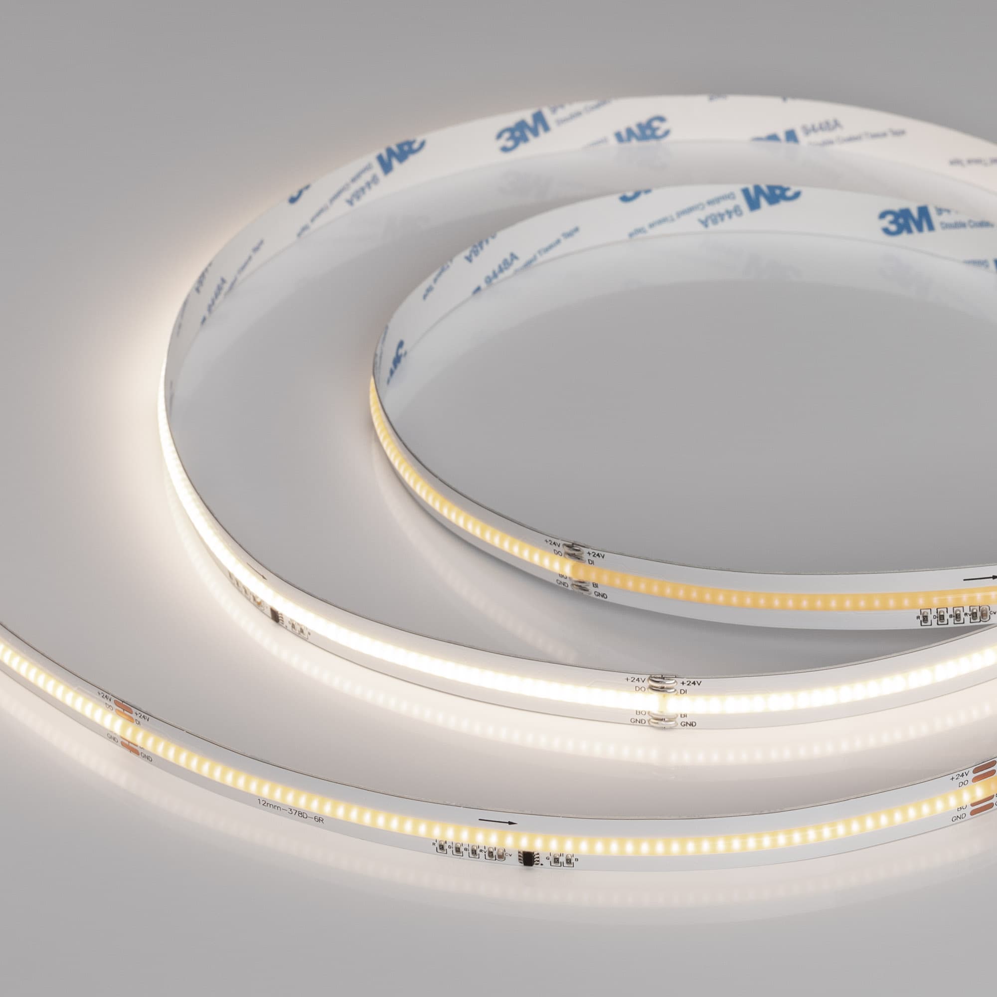 Светодиодная лента SPI-COB-X378-12mm 24V Day4000-PX63-BPT (7 W/m, IP20, 5m) (Arlight, бегущий огонь) 039738 — фото 1