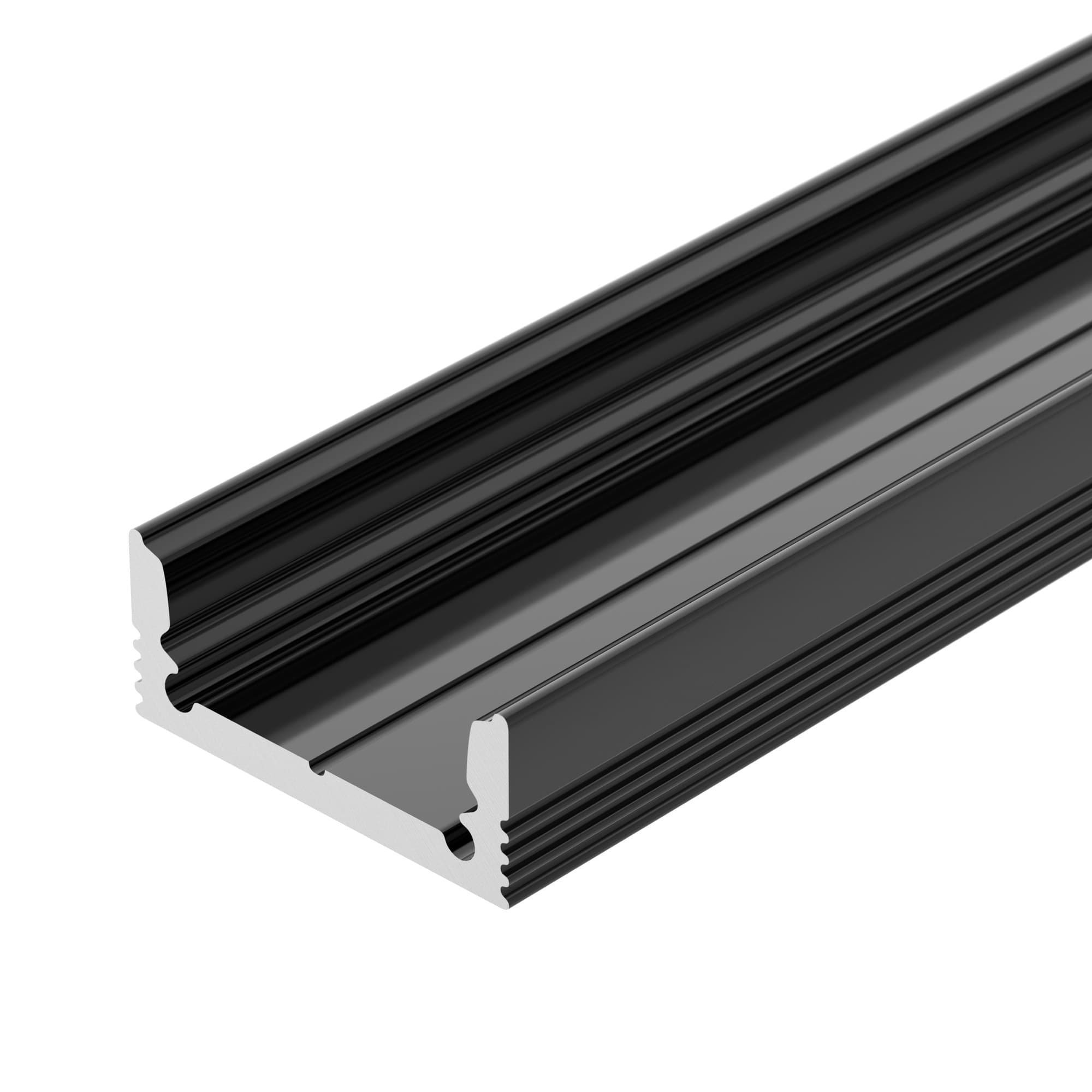Профиль SL-SLIM-H7-2000 BLACK (Arlight, Алюминий) 037110 — фото 2