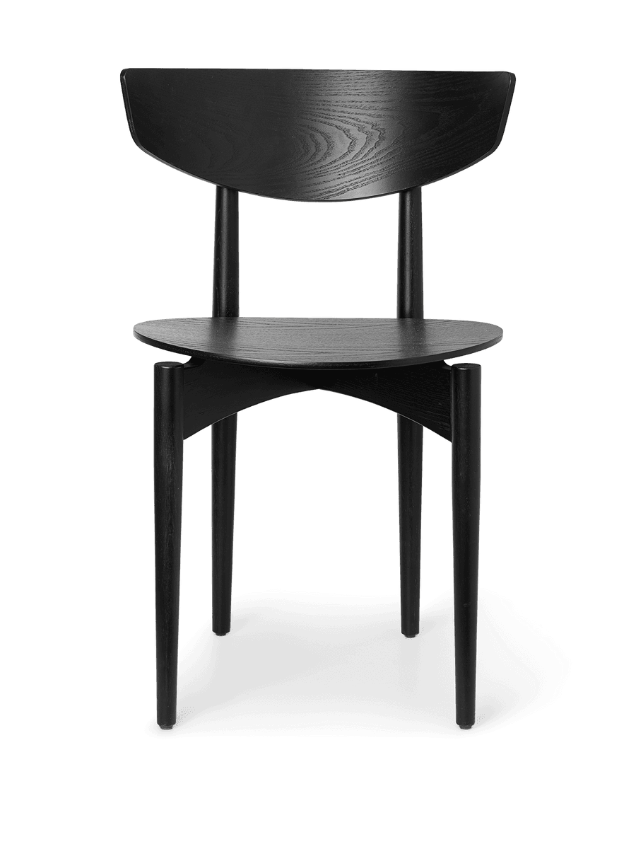 Ferm Living Herman Dining Chair - Wood - Black ferm LIVING — фото 1