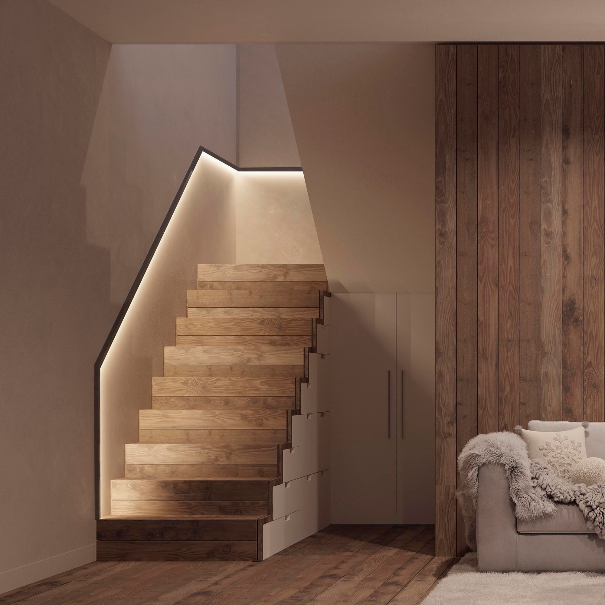 Профиль WALL-2228-2000 ANOD BLACK (Arlight, Алюминий) 050488 — фото 4