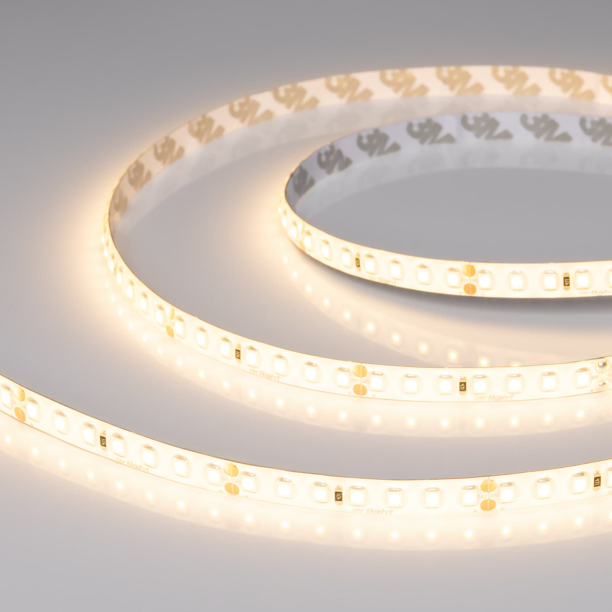 Светодиодная лента герметичная RTW-SE-A140-8mm 24V Warm2700 (5 W/m, IP65, 5m) (Arlight, -) 057517 — фото 1