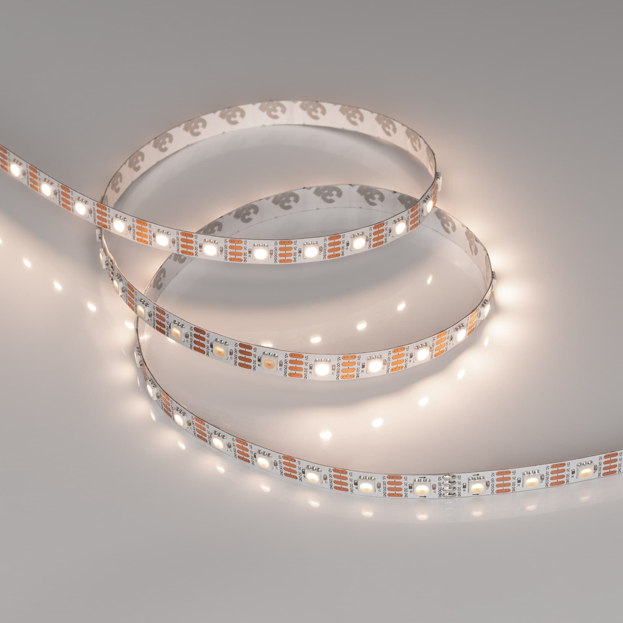 Светодиодная лента SPI-B60-10mm 12V Day4000-PX1-RAM (9.3 W/m, IP20, 5060, 5m) (Arlight, бегущий огонь) 037828 — фото 1