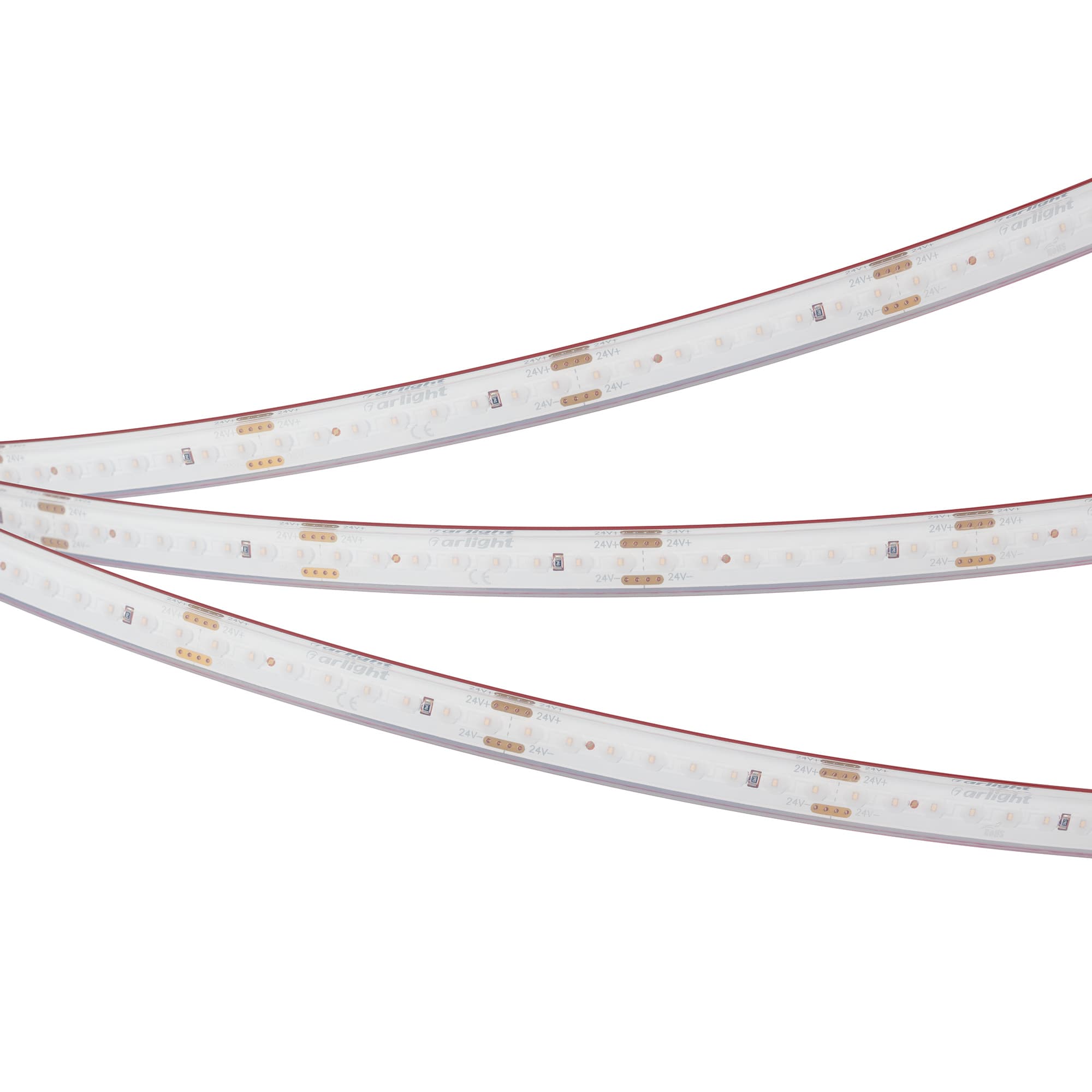 Светодиодная лента герметичная DOT-PFS-X160-10mm 24V Warm2700 (12 W/m, IP68, 5m) (Arlight, 5 лет) 051595 — фото 2