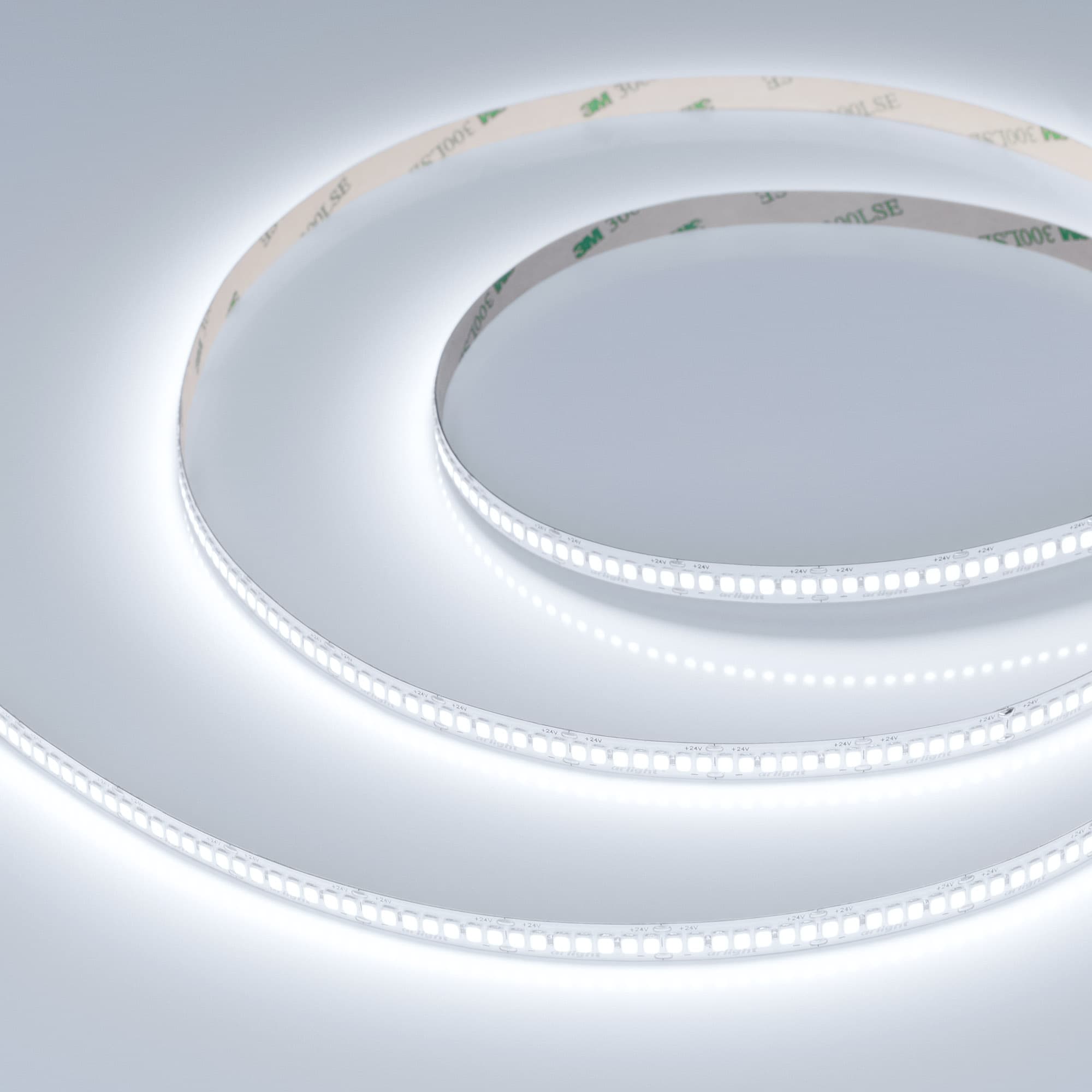 Светодиодная лента RT-A280-8mm 24V White6000 (10 W/m, IP20, 5m) (Arlight, -) 045568 — фото 1