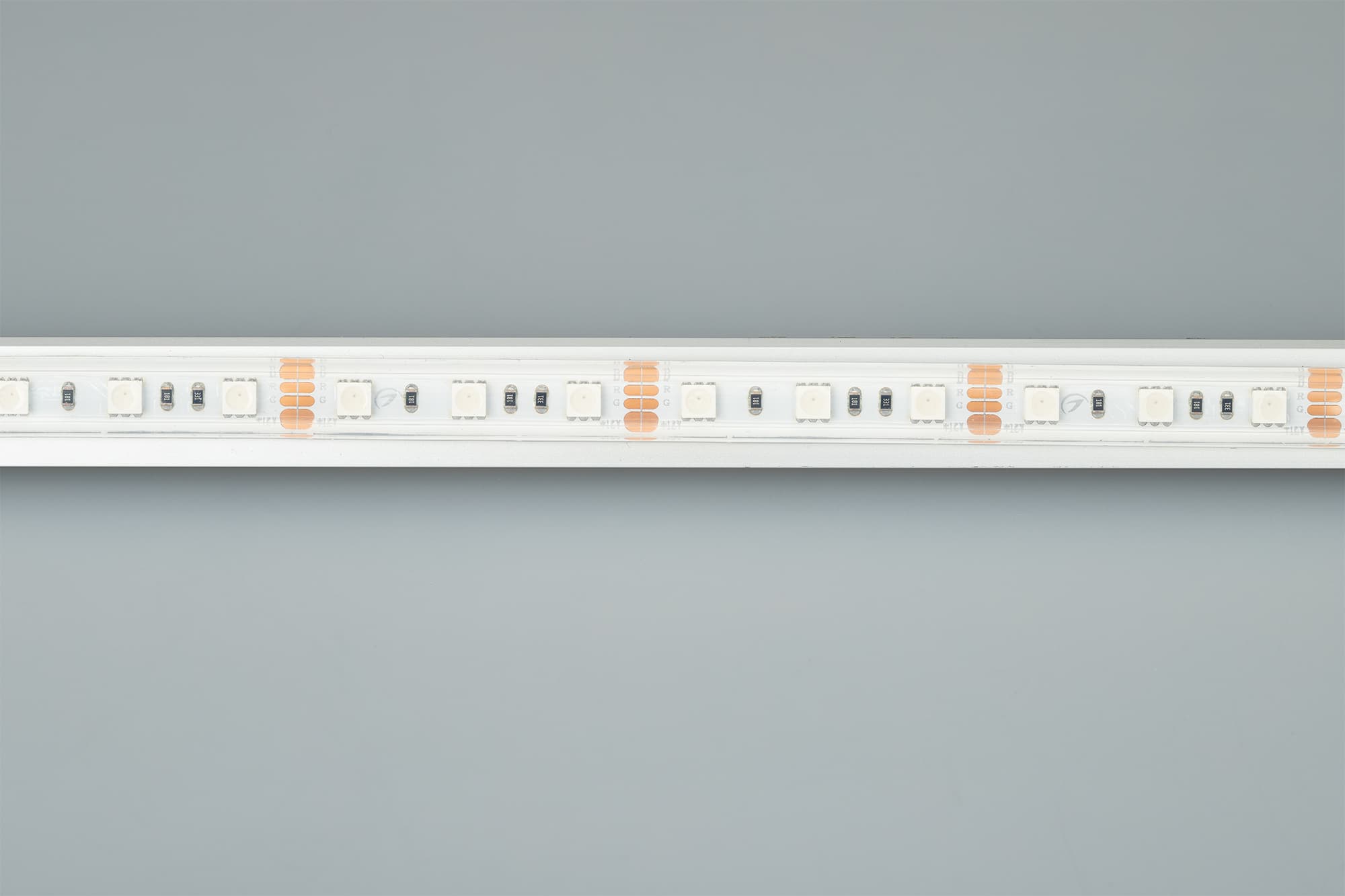 Светодиодная лента RTW 2-5000PS 12V RGB 2x (5060, 300 LED, LUX) (Arlight, 14.4 Вт/м, IP67) 021402 — фото 6