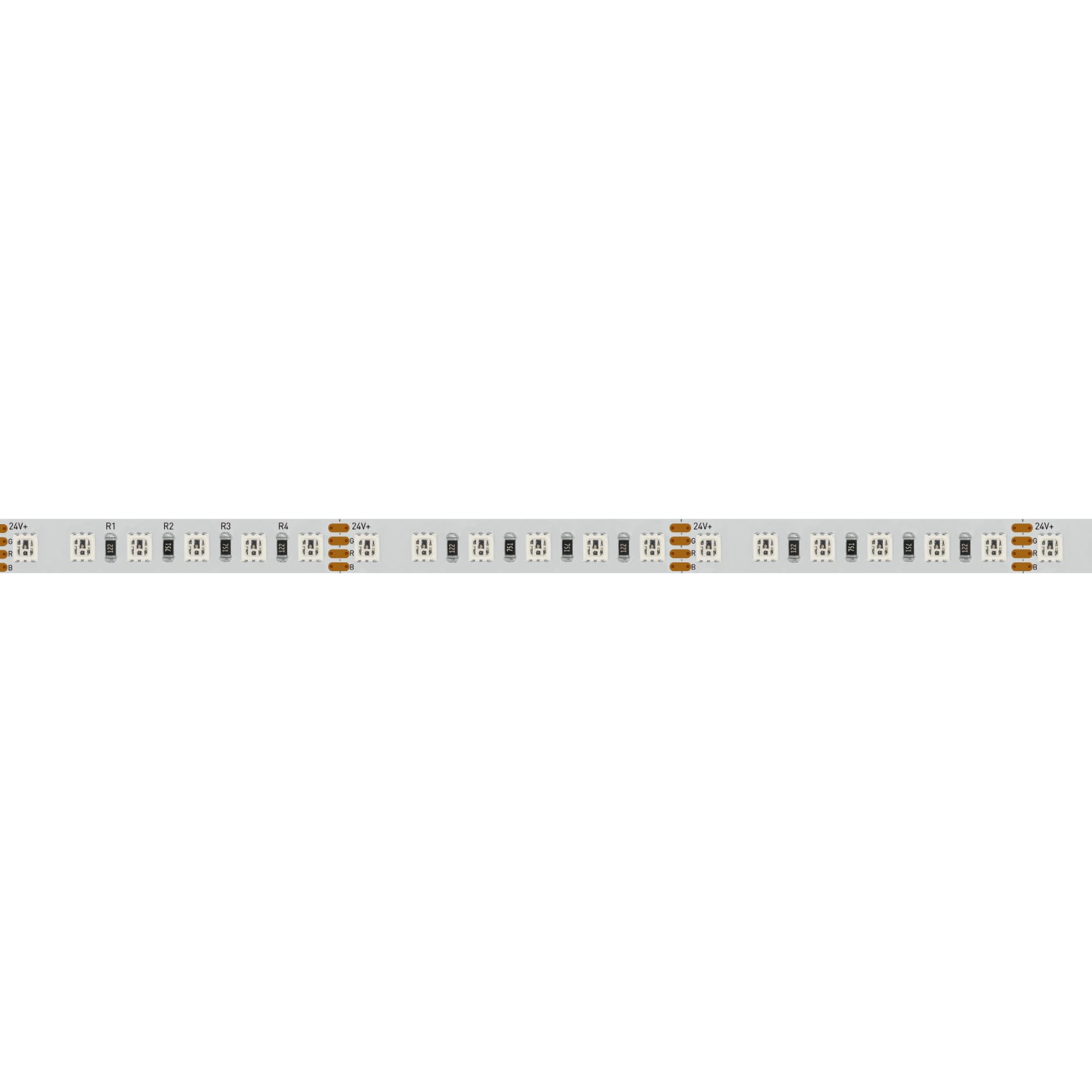 Светодиодная лента RT 2-5000 24V RGB 8mm (3838, 120 LED/m, LUX) (Arlight, 11 Вт/м, IP20) 026832 — фото 4