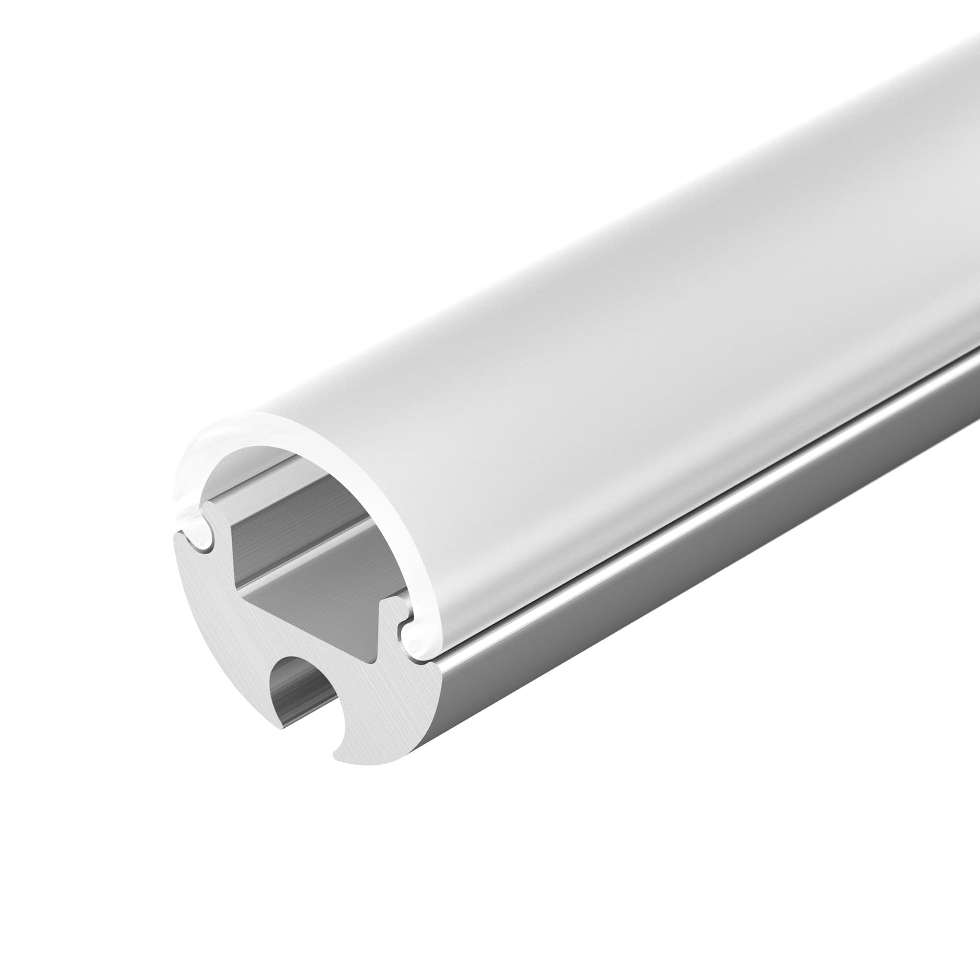 Профиль ARH-ROUND-D8-2000 ANOD (Arlight, Алюминий) 036325 — фото 1