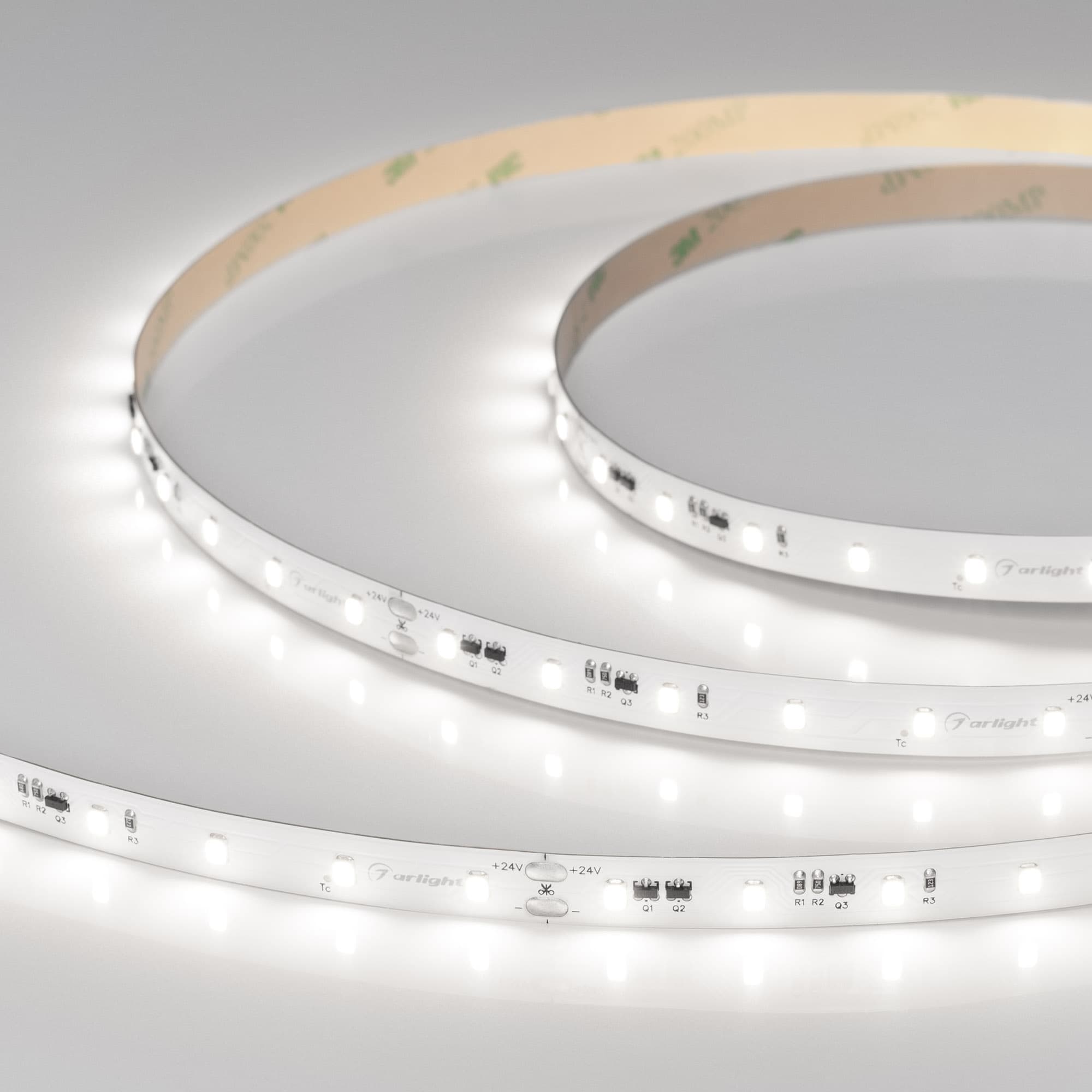 Светодиодная лента IC-A60-10mm 24V Day5000 (4.8 W/m, IP20, 2835, 20m) (Arlight, 4.8 Вт/м, IP20) 040667 — фото 1