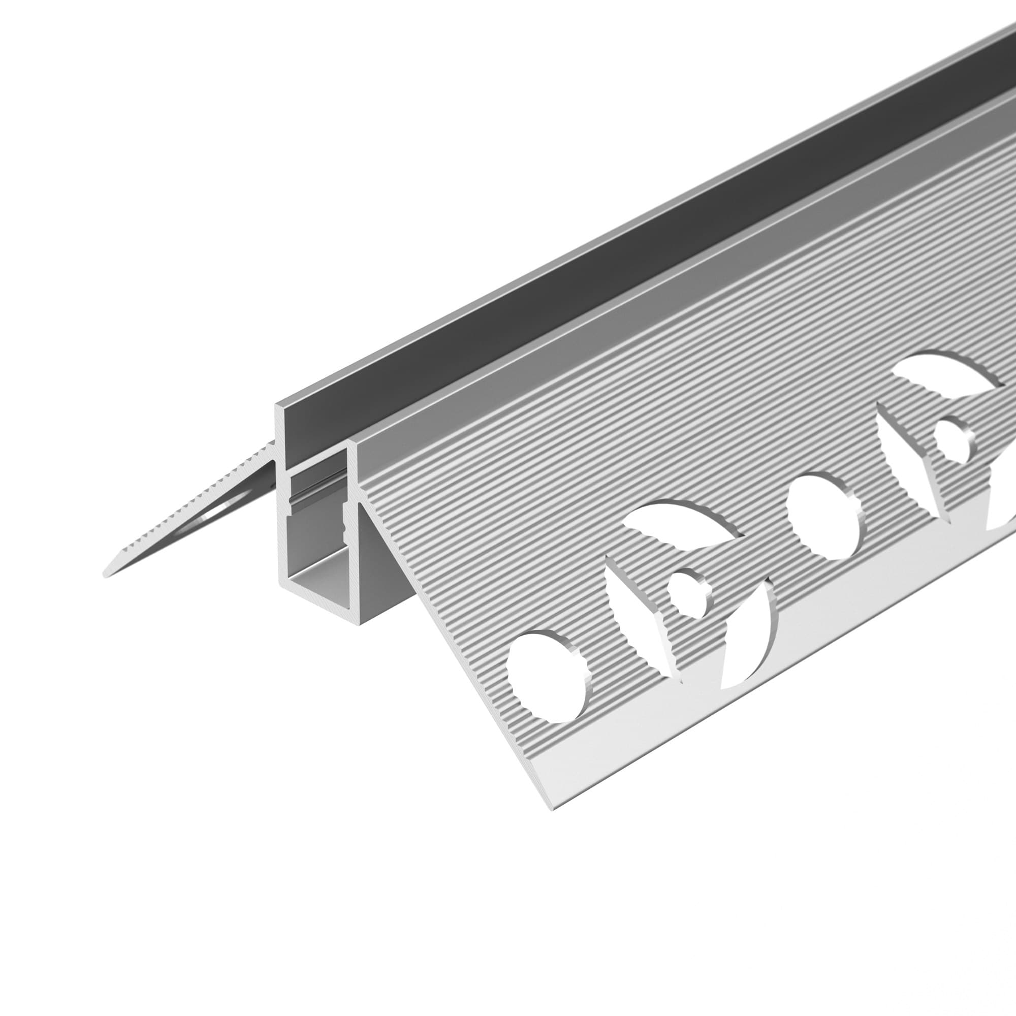 Профиль DECORE-S6-EXT-COMFORT-2000 ANOD внешний (Arlight, Алюминий) 043162 — фото 2