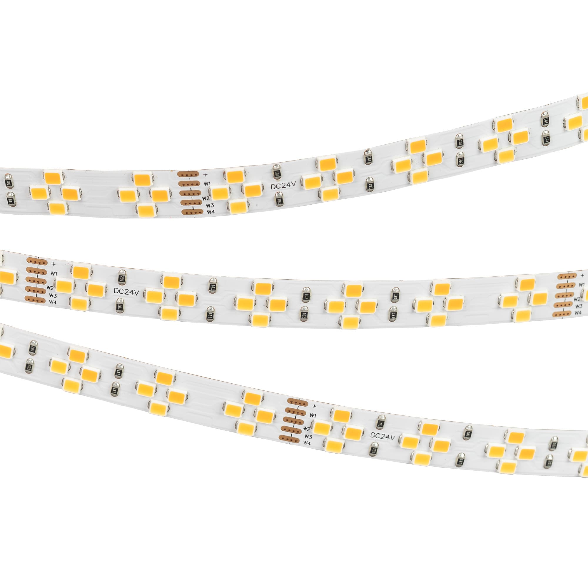 Светодиодная лента RT-A240-10mm 24V Warm-MIX (20 W/m, IP20, 2835, 5m) (Arlight, Изменяемая ЦТ) 038400 — фото 5