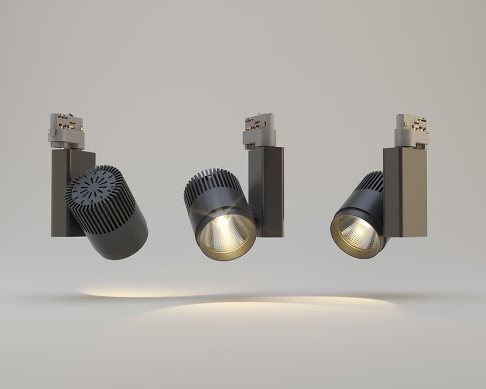 Трековый светодиодный светильник GLOBAL L для трехфазного шинопровода GLOBAL L15 FALDI — фото 3