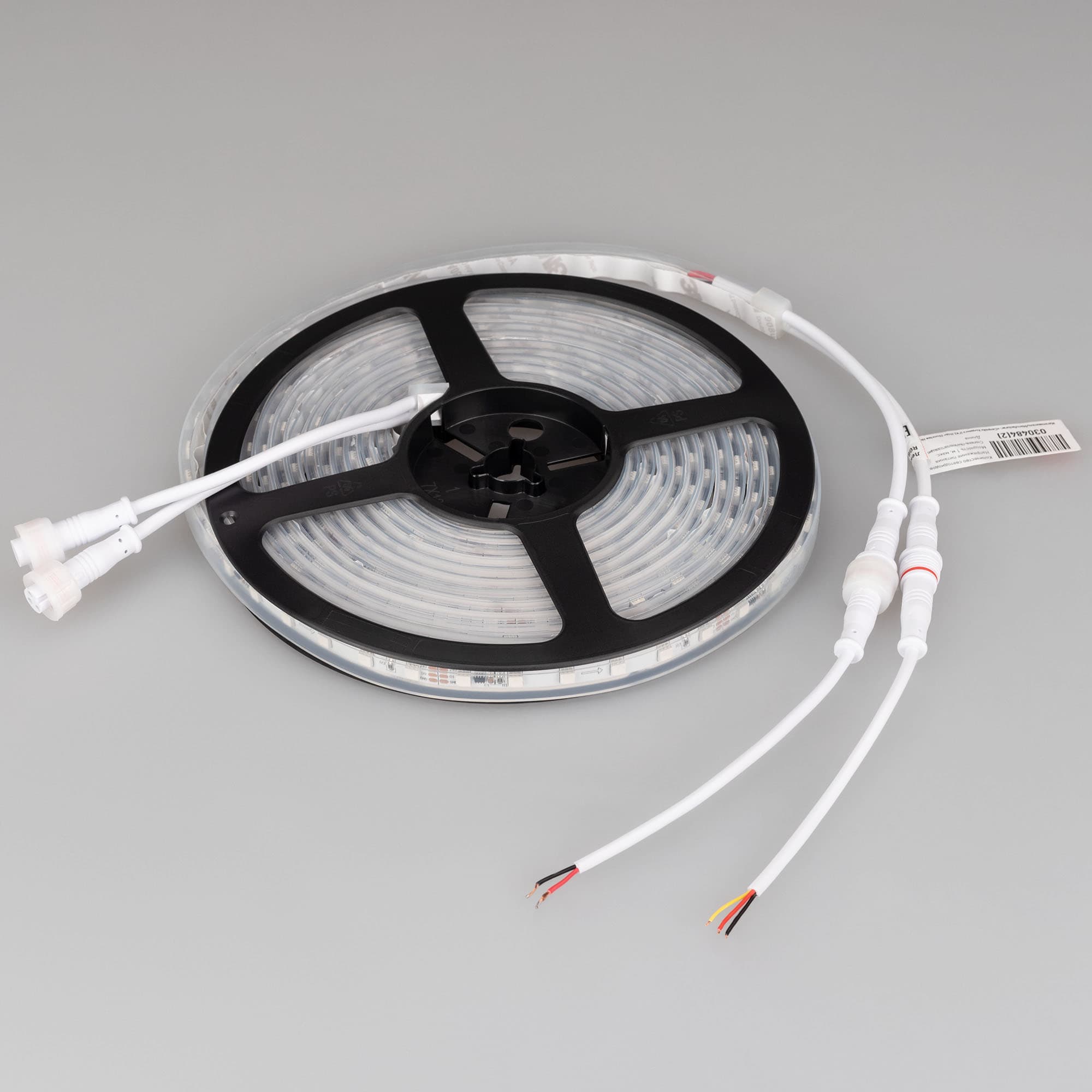 Светодиодная лента герметичная SPI-P-F72-11mm 24V RGB-PX6 (14.4 W/m, IP66, 3535, 5m) (Arlight, бегущий огонь) 030484(2) — фото 3