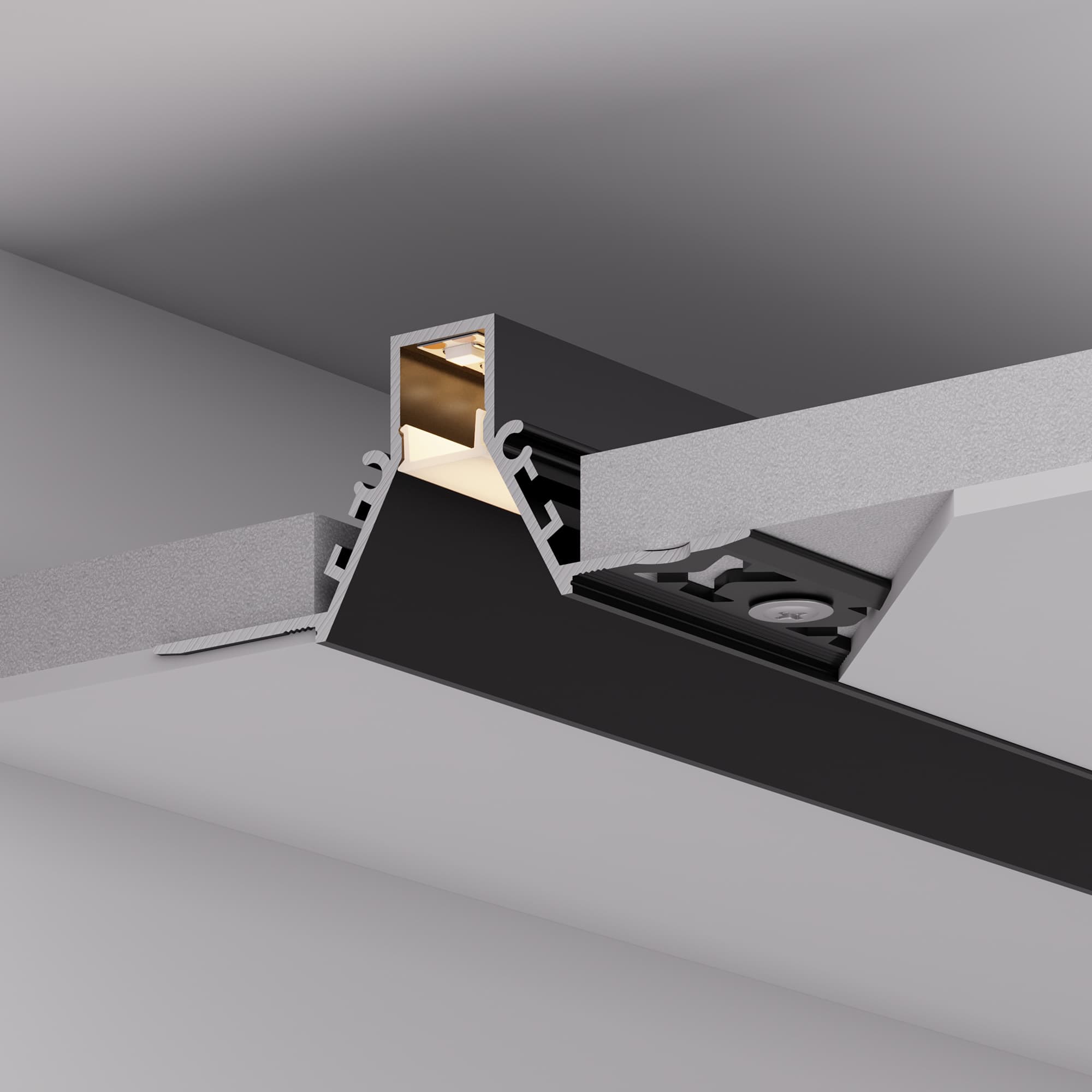 Профиль COMFORT10-V-FANTOM-2000 BLACK (Arlight, Алюминий) 052541 — фото 5