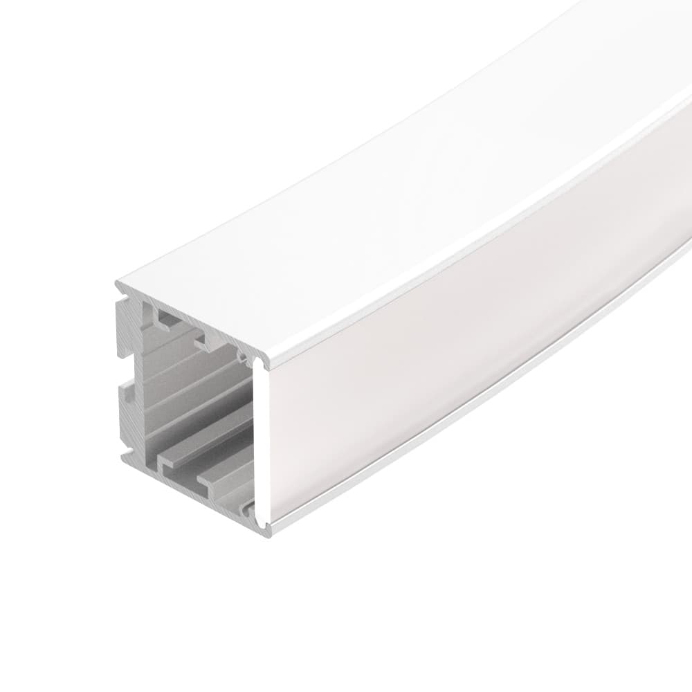 Профиль SL-ARC-3535-D320-W90 WHITE (260мм, дуга 1 из 4) (Arlight, Алюминий) 039592 — фото 1