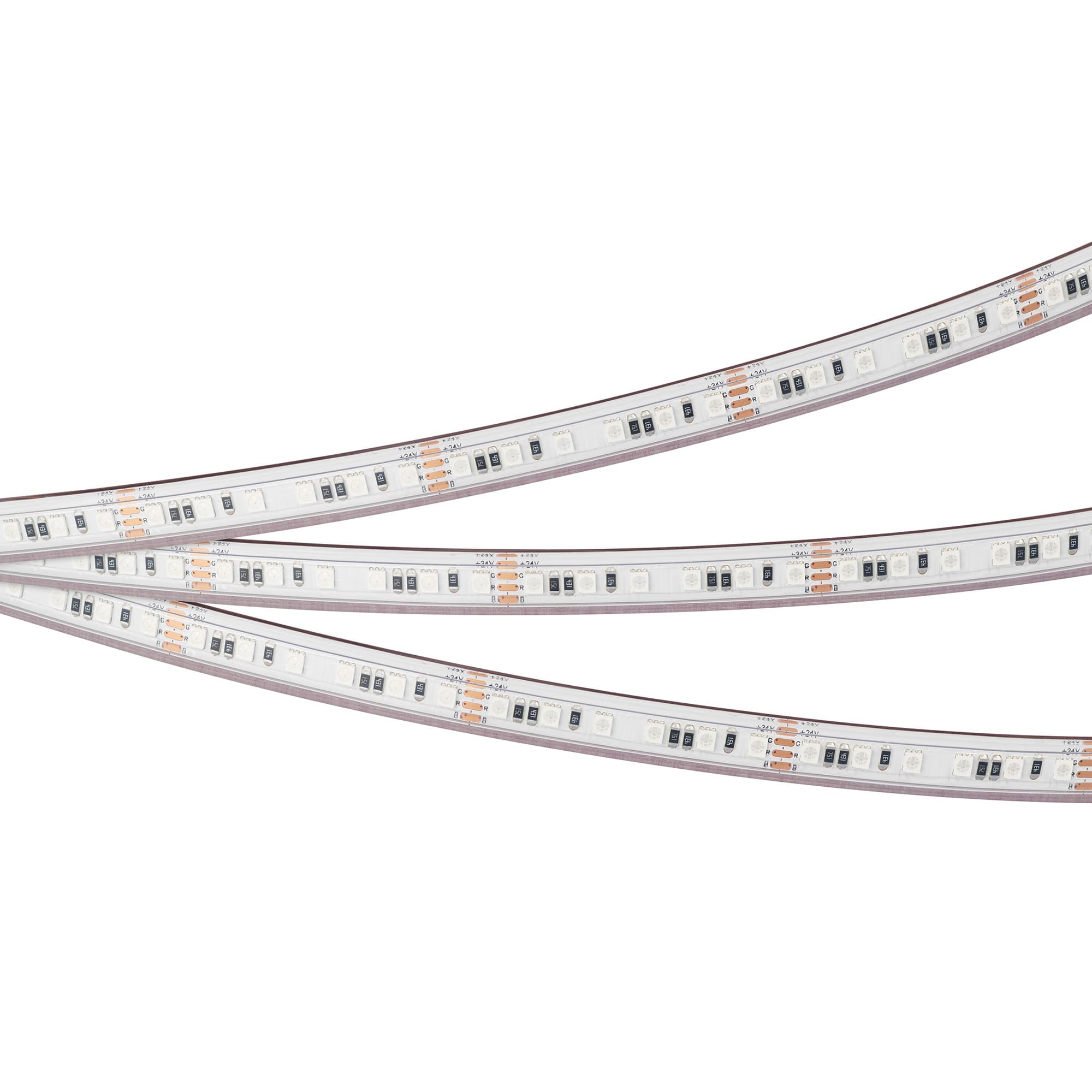 Светодиодная лента герметичная RTW-PS-A120-10mm 24V RGB (12 W/m, IP67, 2835, 5m) (Arlight, 5 лет) 042907 Arlight — фото 3