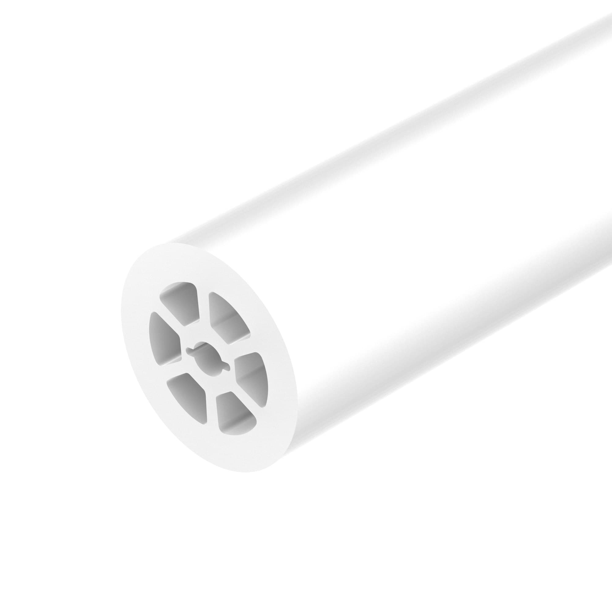 Силиконовый профиль WPH-FLEX-D40-360deg-S10-5m WHITE (Arlight, Силикон) 045869 — фото 2