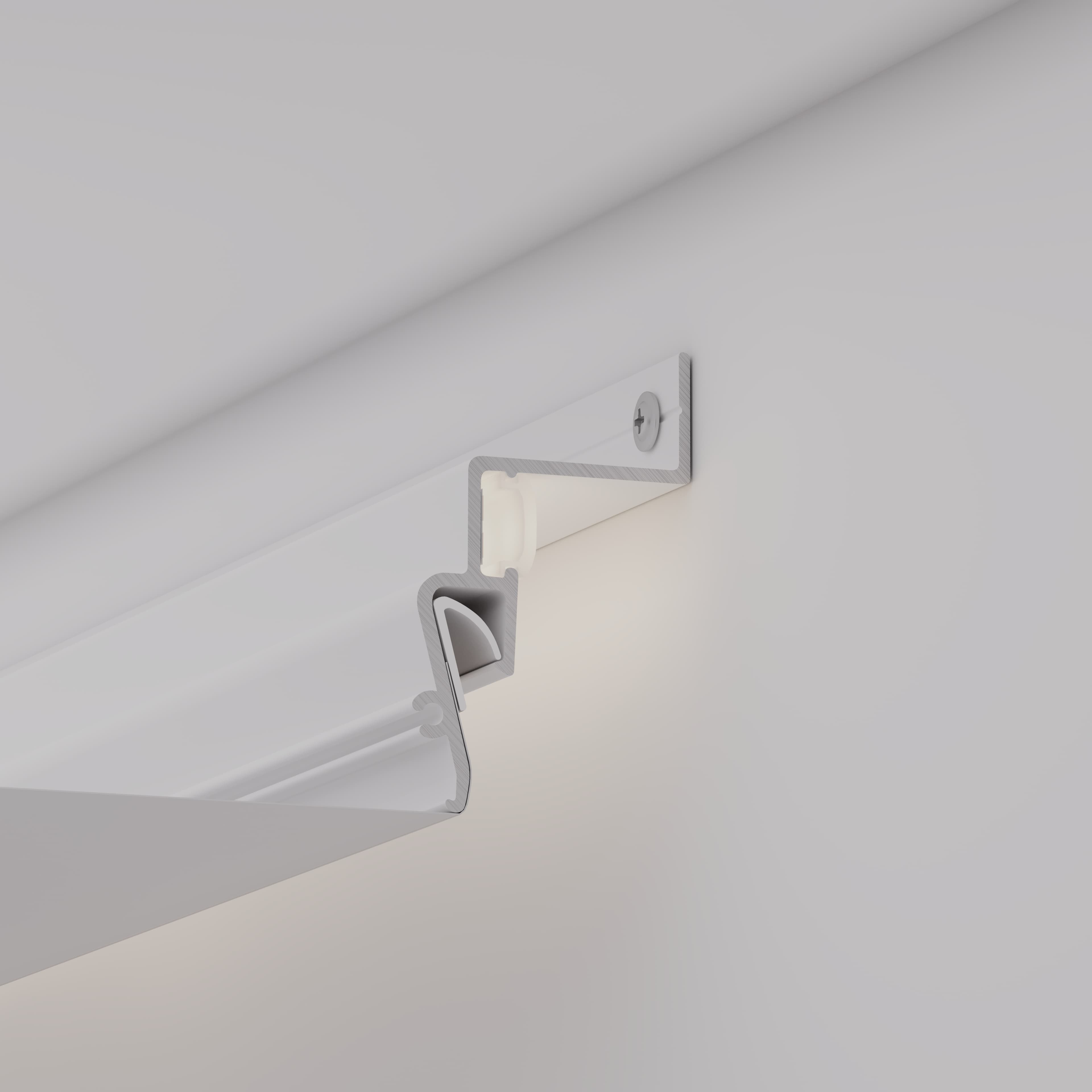 Профиль STRETCH-SHADOW-2000 WHITE (A2-CONTOUR-PRO) (Arlight, Алюминий) 042559 — фото 4
