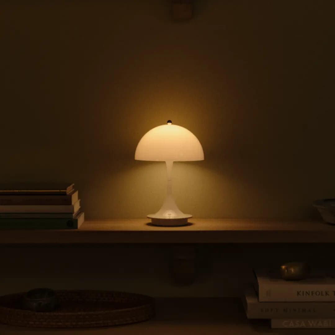 Louis Poulsen Panthella 160 Portable Lamp Opal white — фото 5