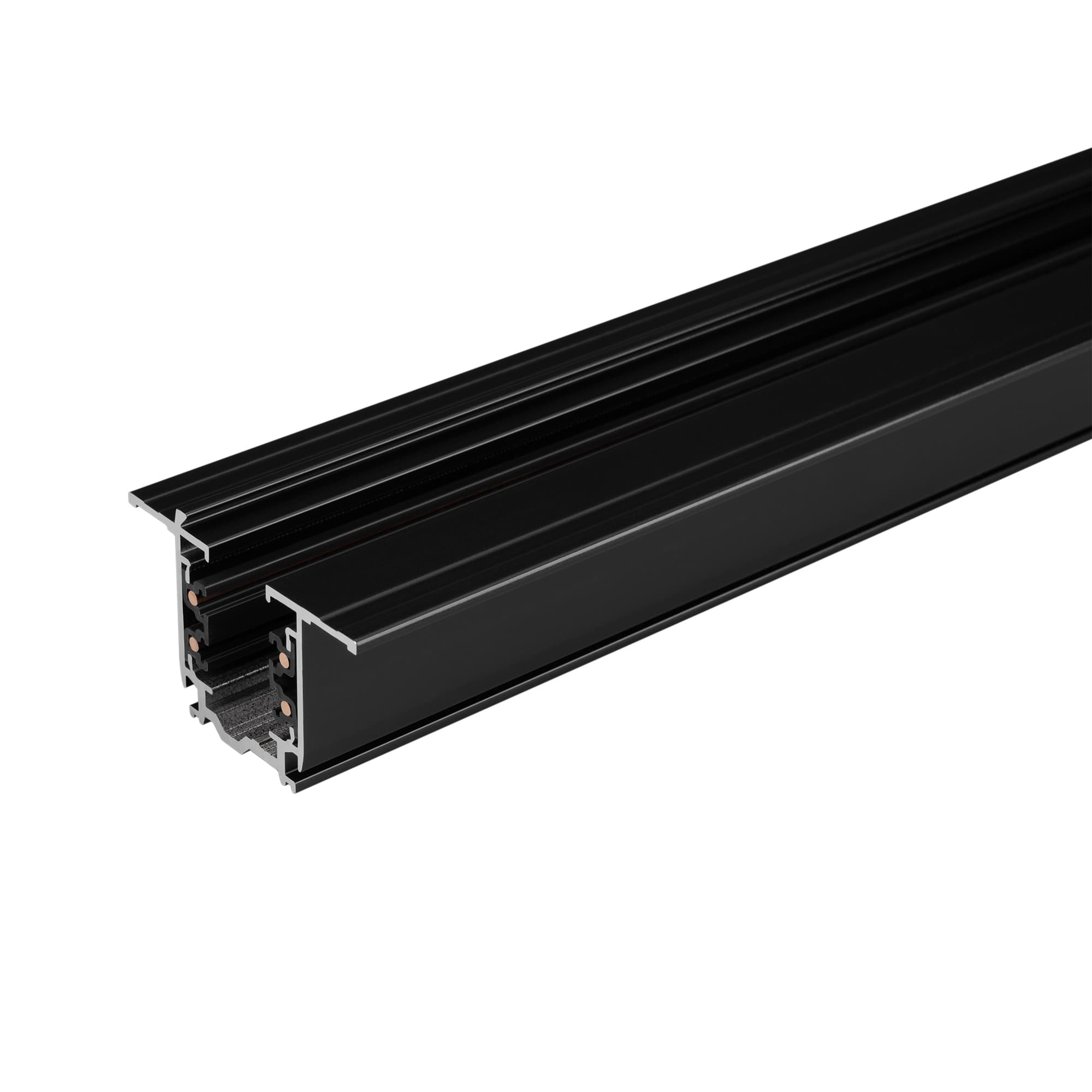 Трек встраиваемый LGD-4TR-TRACK-F-1000-BK-M (D) (Arlight, IP20 Металл, 3 года) 055349