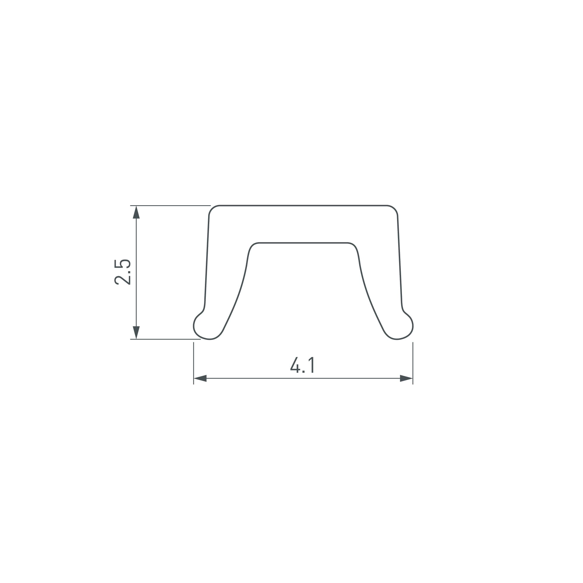 Экран ARH-MICRO-0507-2000 OPAL (Arlight, Пластик) 037435 — фото 2