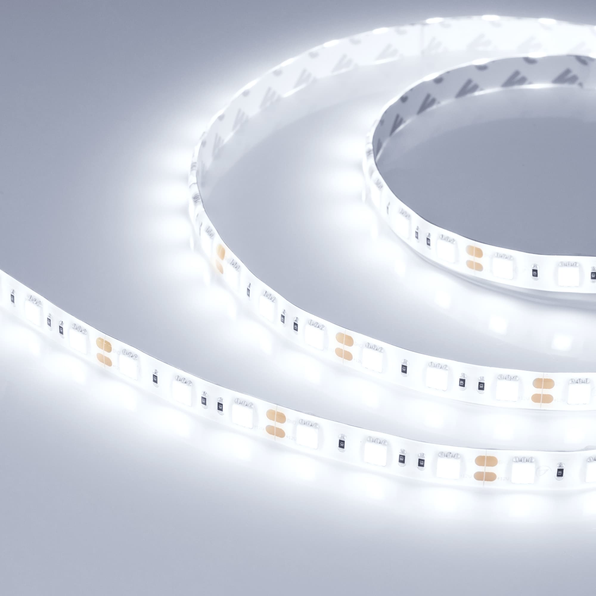 Светодиодная лента RTW 2-5000SE 12V Cool 2x (5060, 300 LED, LUX) (Arlight, 14.4 Вт/м, IP65) 016845 — фото 1