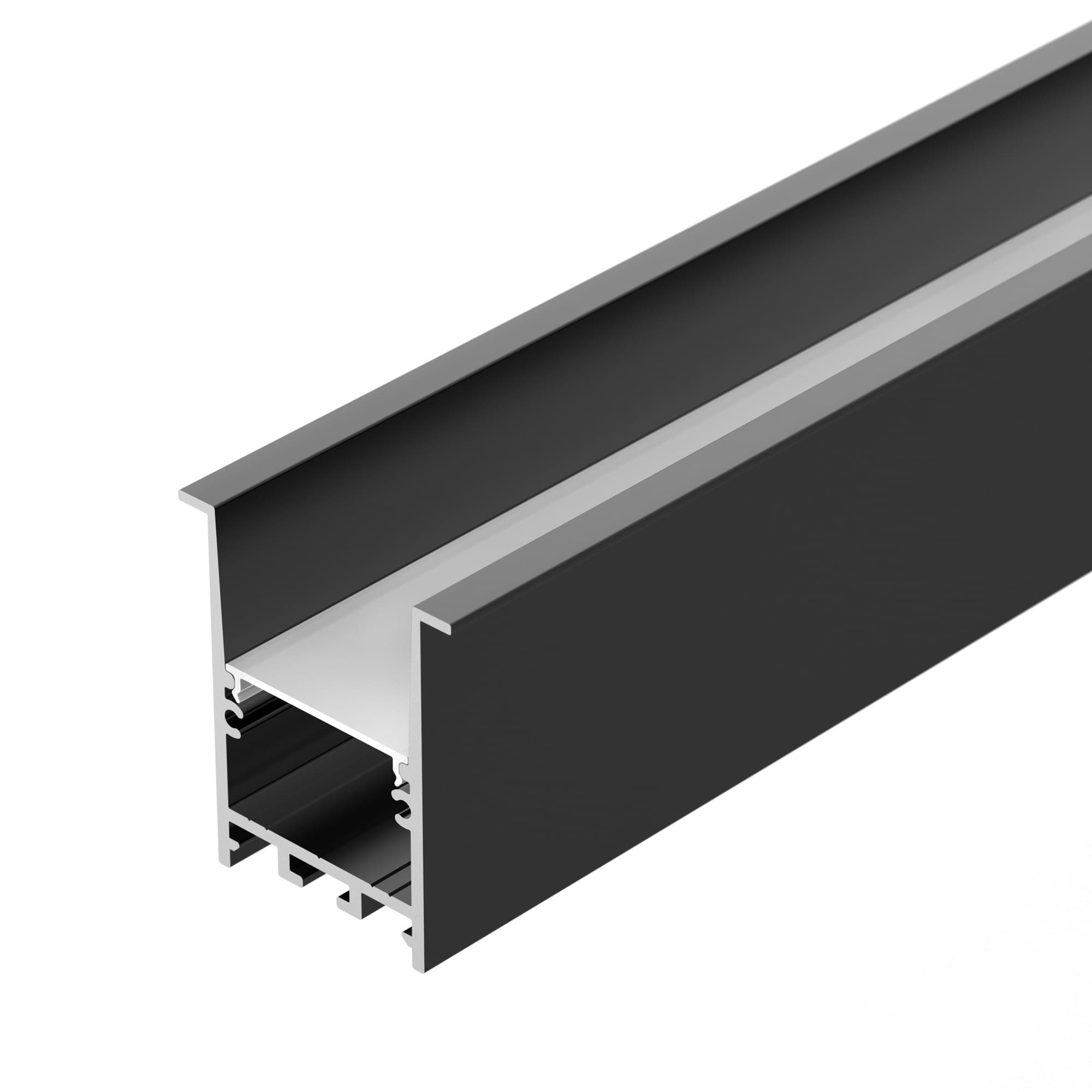 Профиль SL-COMFORT-4551-F-2000 ANOD BLACK (Arlight, Алюминий) 031766 Arlight — фото 1