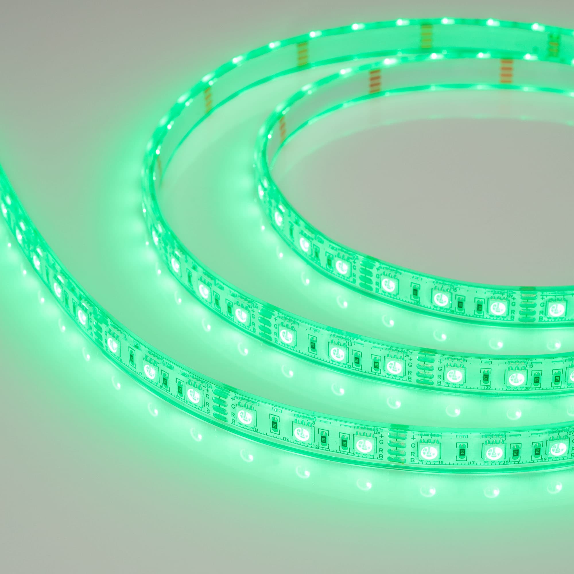 Светодиодная лента герметичная RTW-PU-B60-12.5mm 12V RGB (14.4 W/m, IP68, 5060, 5m) (Arlight, -) 029599(2) Arlight — фото 1