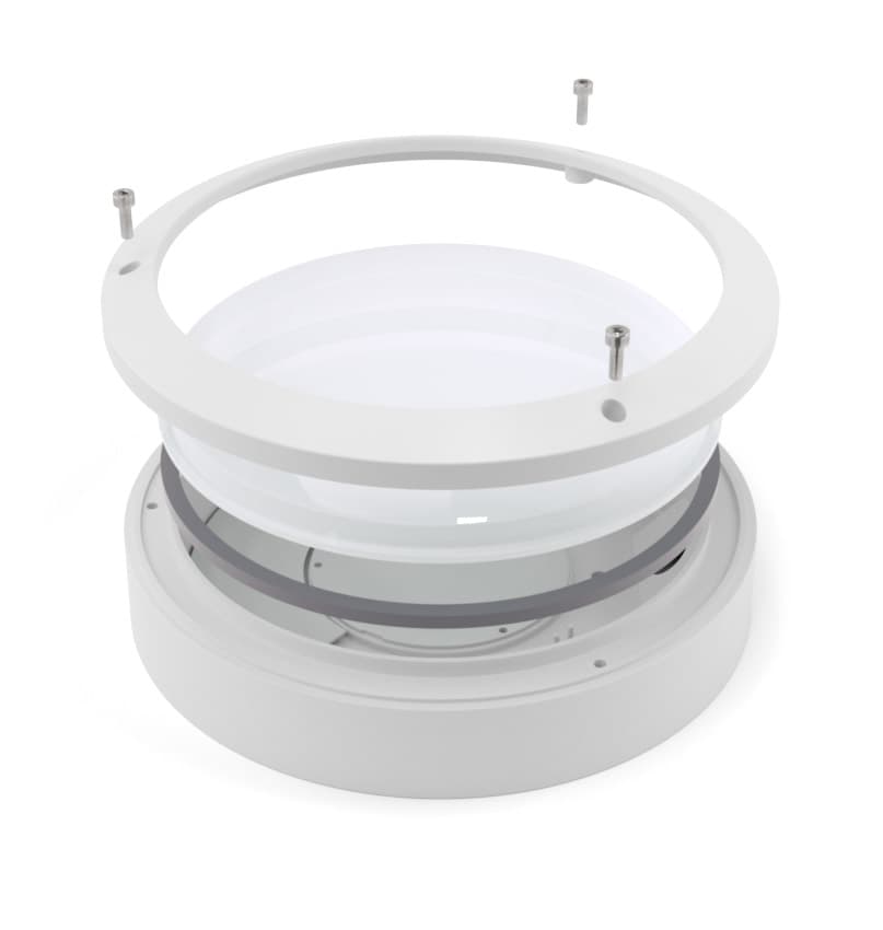 Корпус антивандального светодиодного светильника для ЖКХ SOLO-M