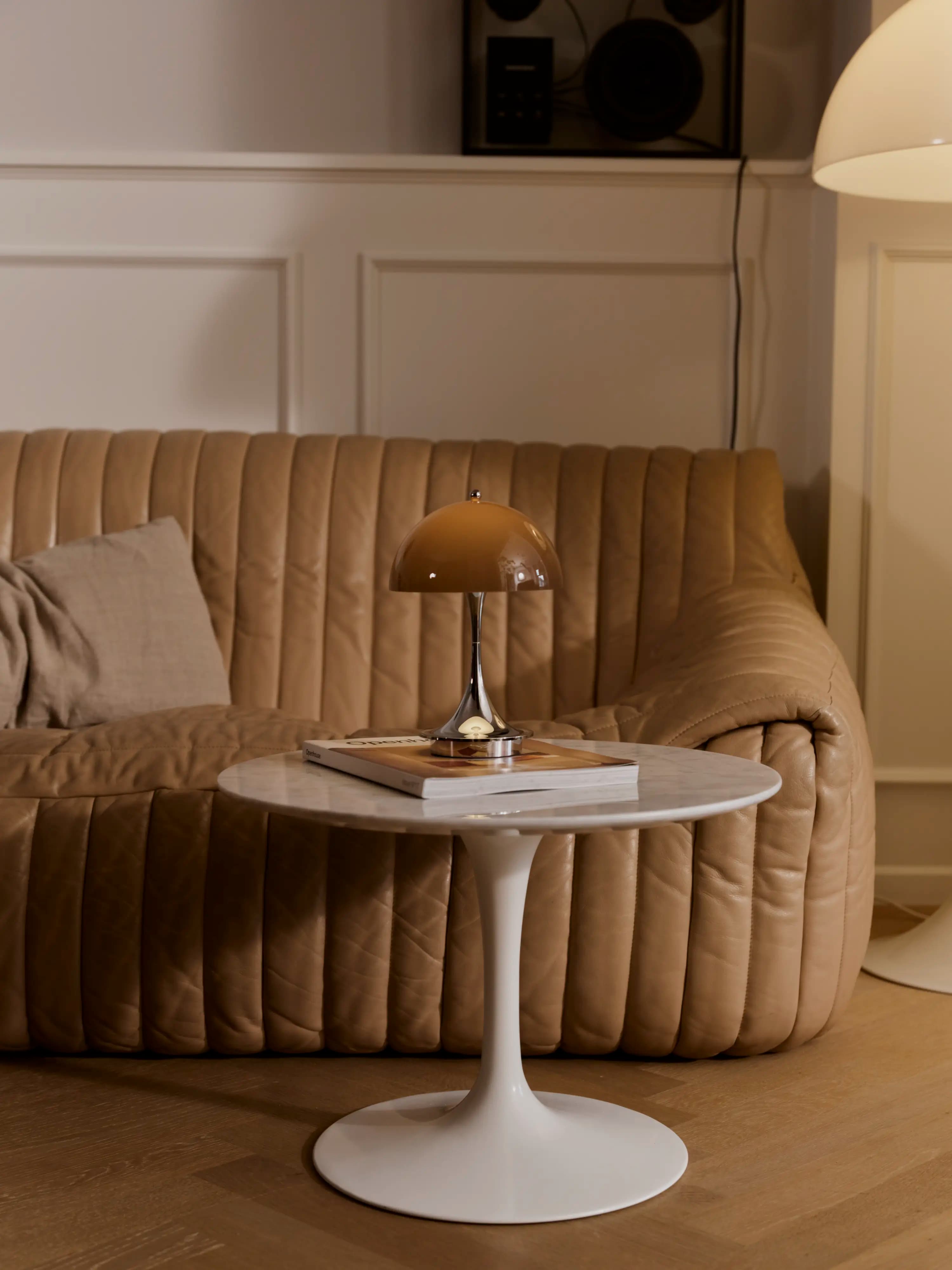 Louis Poulsen Panthella Portable Lamp The Originals Original opal brown Ø 160 — фото 4