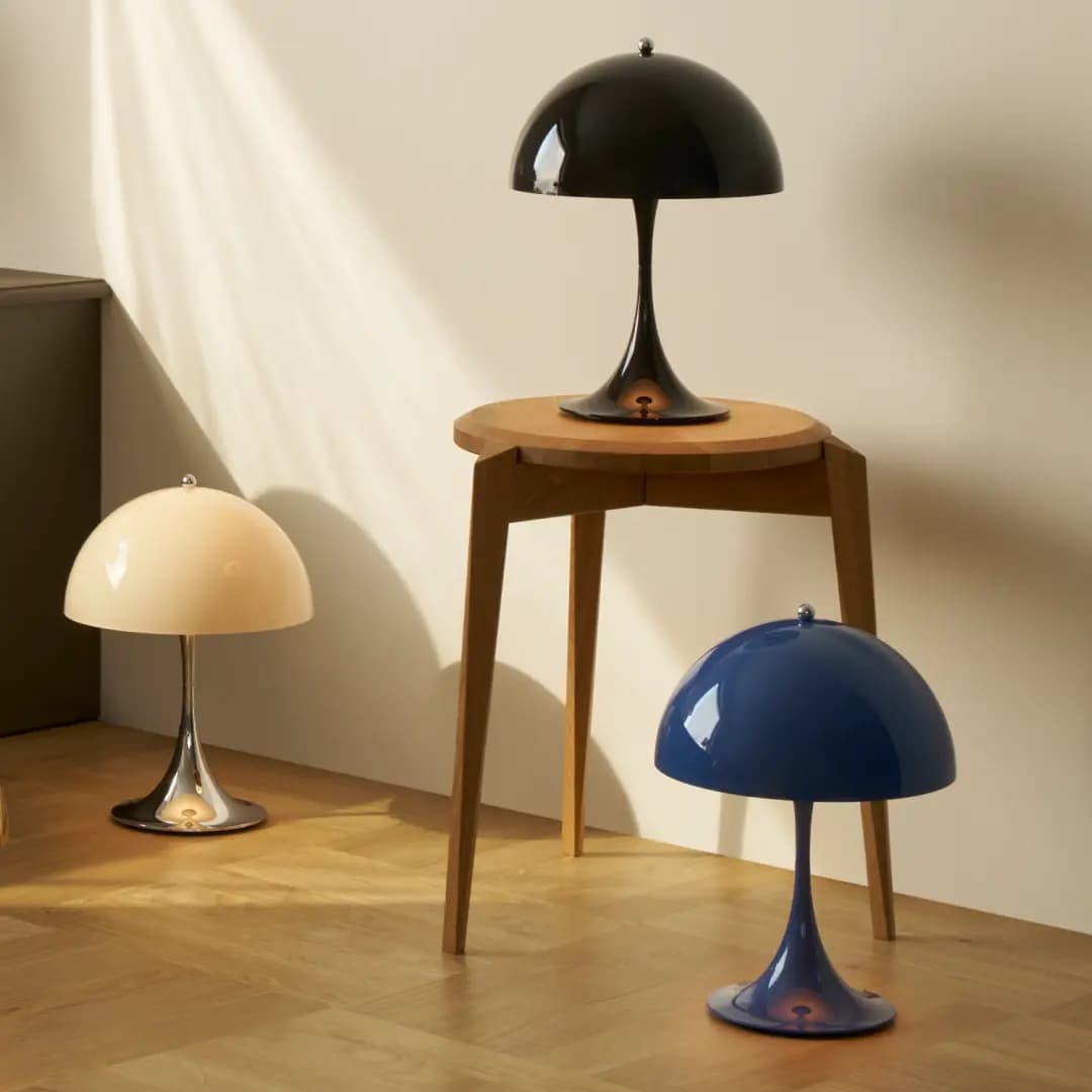 Louis Poulsen Panthella 250 Portable Lamp Opaque indigo blue — фото 3