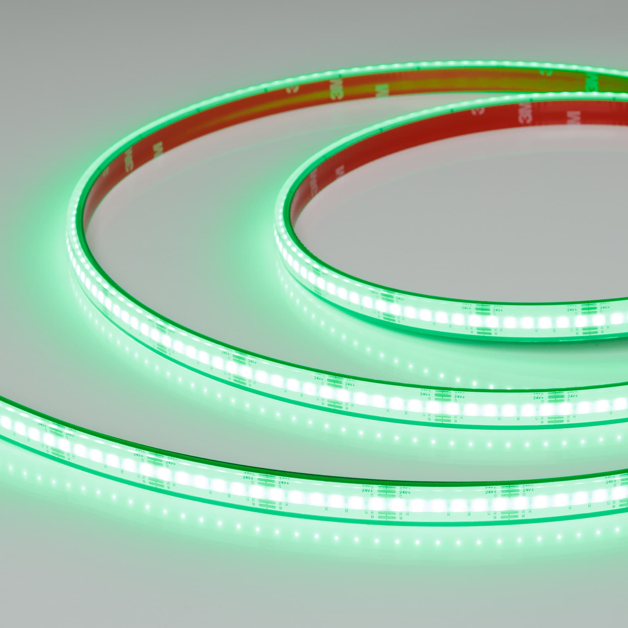 Светодиодная лента герметичная CSP-PFS-X540-12mm 24V RGB (15 W/m, IP68, TWP100, 5m) (Arlight, -) 051234 Arlight — фото 2