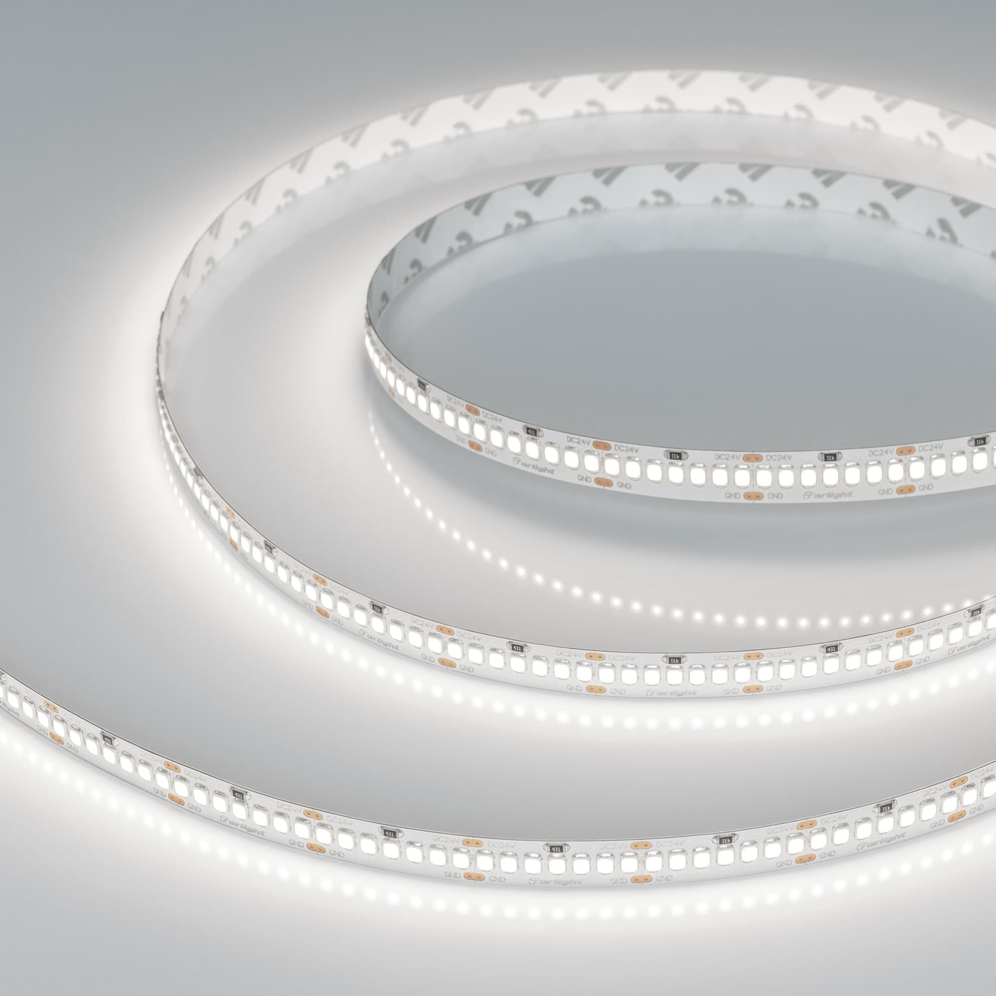 Светодиодная лента UL-A252-10mm 24V Day5000 (11 W/m, IP20, 5m) (Arlight, 7 лет) 042316 — фото 1