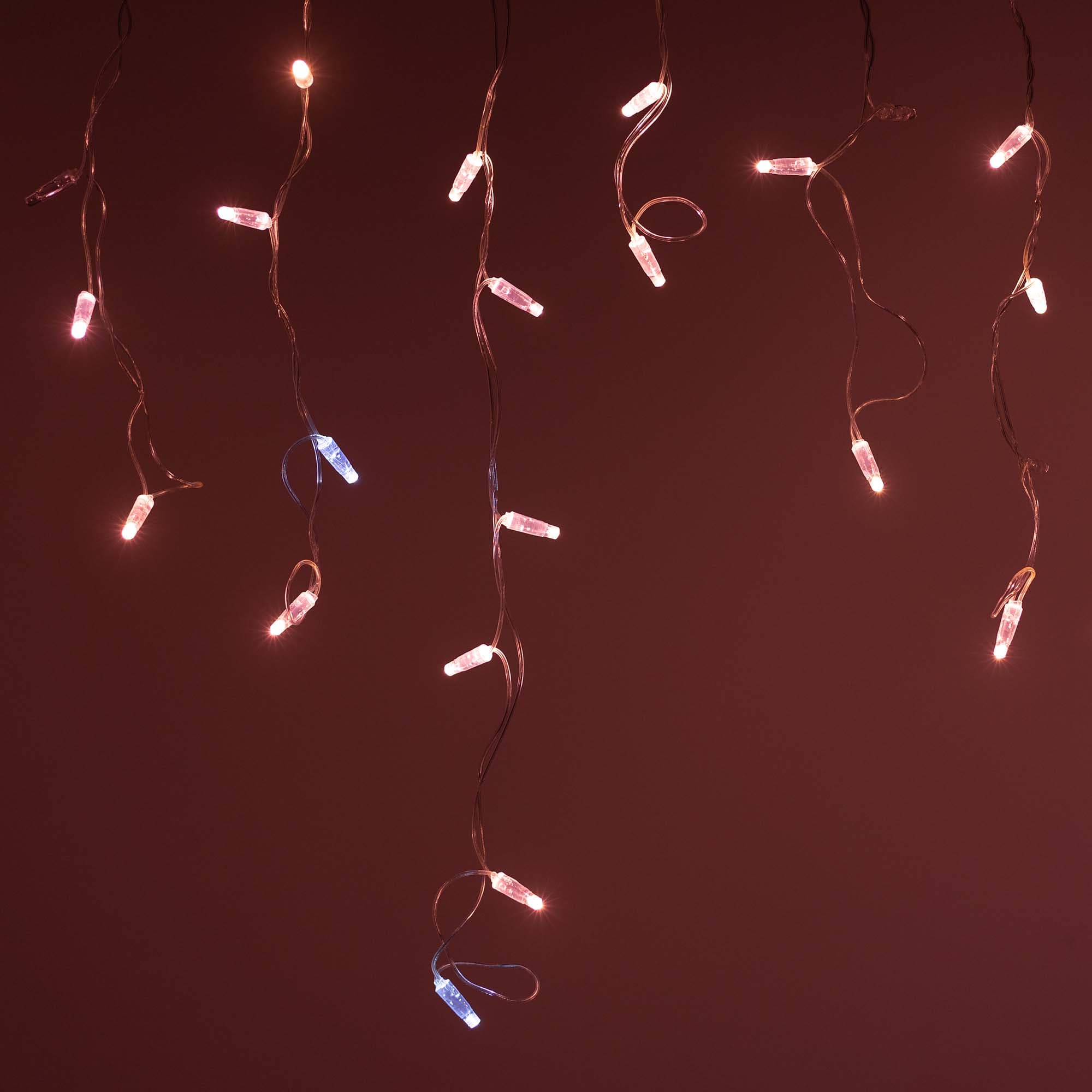 Arlight Светодиодная гирлянда ARD-EDGE-CLASSIC-2400x600-CLEAR-88LED-FLASH Rose Gold (230V, 6W) (Ardecoled, IP65) 031189