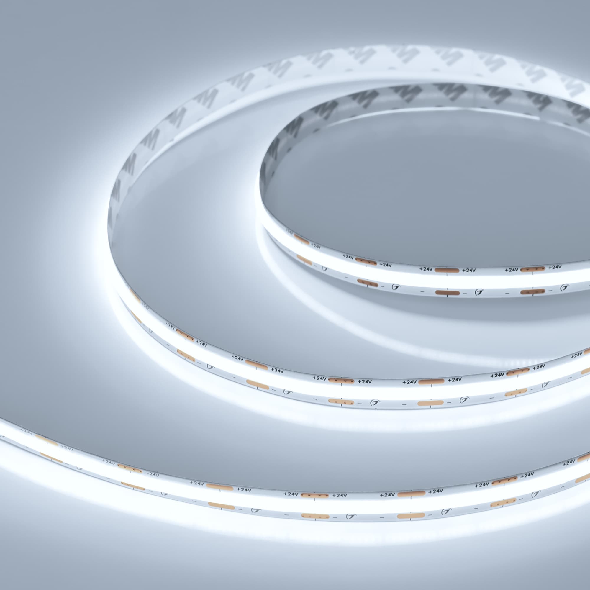 Светодиодная лента COB-X560-10mm 24V White6000 (9.6 W/m, IP20, 10m) (Arlight, 5 лет) 049058 — фото 1