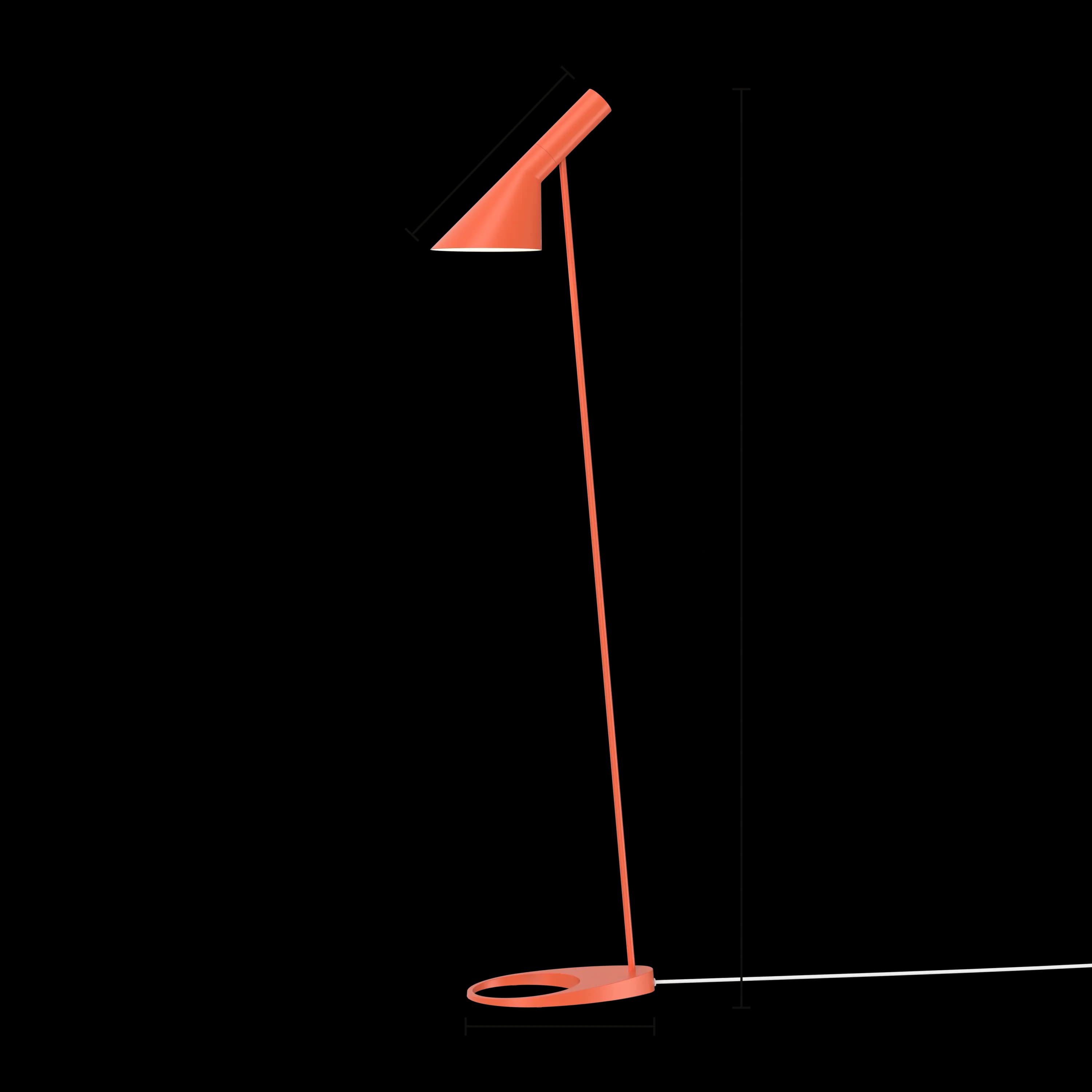 Louis Poulsen AJ Floor Lamp Electric orange — фото 3