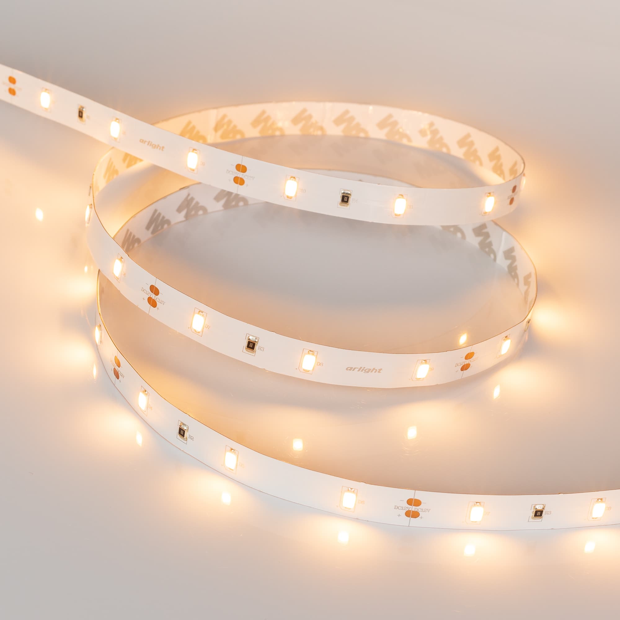 Светодиодная лента ULTRA-5000 12V Warm2400 (5630, 150 LED, LUX) (Arlight, 12 Вт/м, IP20) 018109 — фото 2
