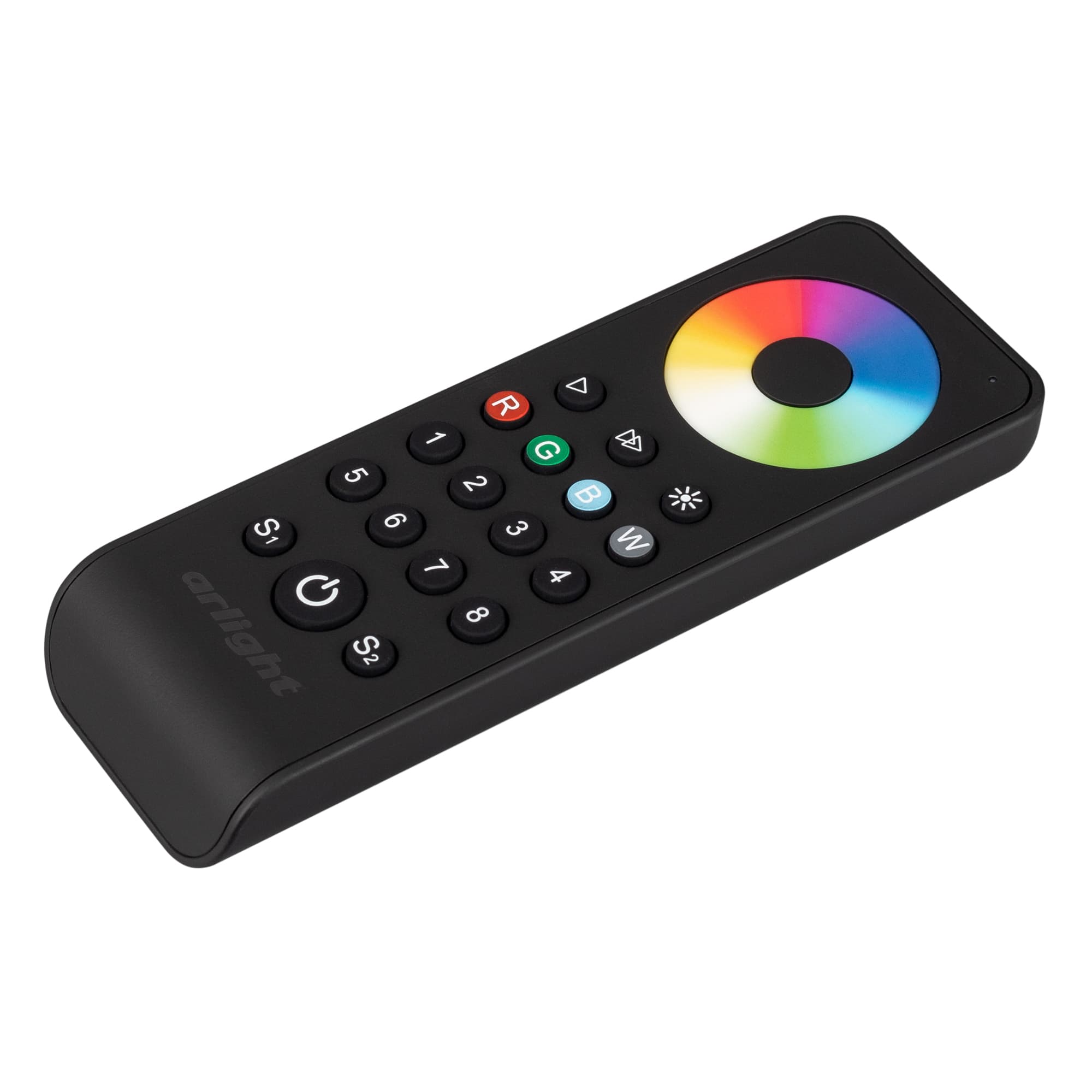 Пульт SMART-R43-RGBW Black (8 зон, 2.4G) (Arlight, IP20 Пластик, 5 лет) 031953 Arlight — фото 1
