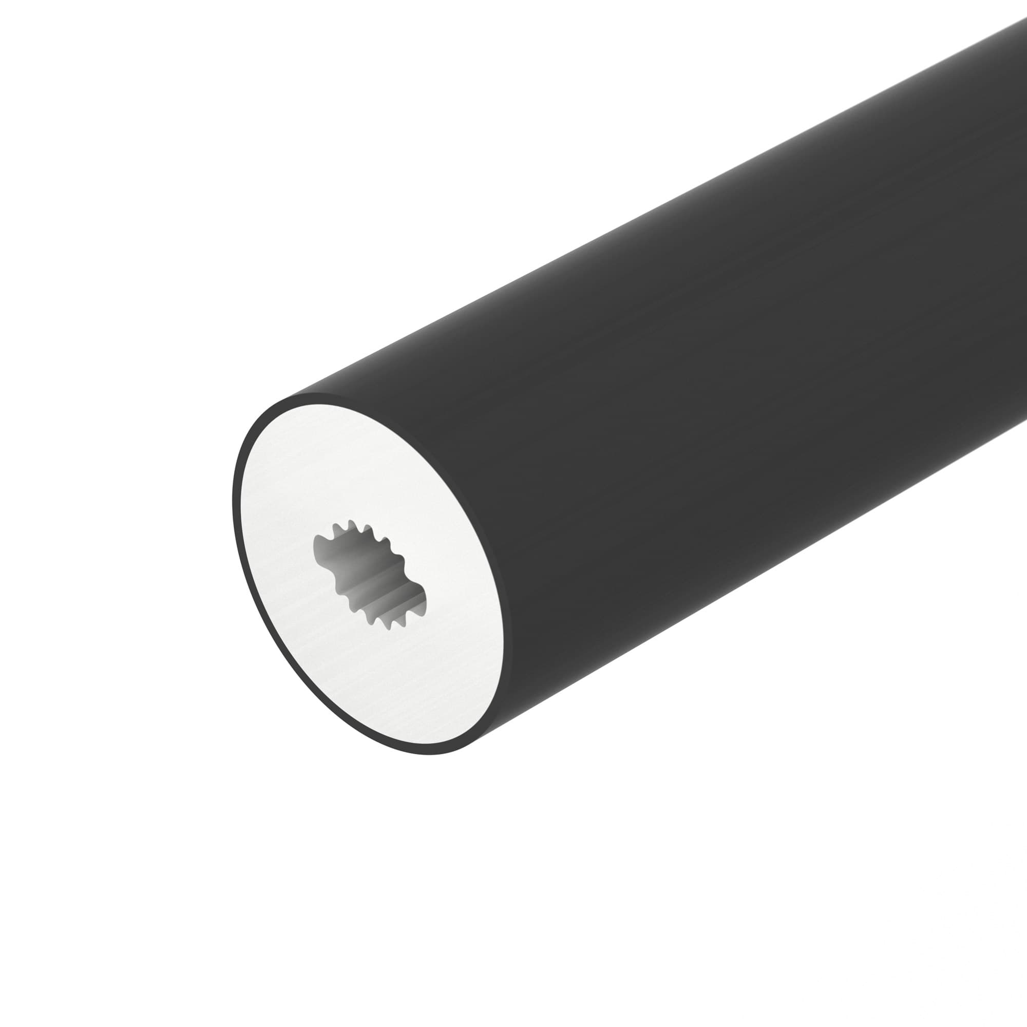 Силиконовый профиль WPH-FLEX-D22-360deg-S8-5m BLACK (Arlight, Силикон) 045866 Arlight — фото 2