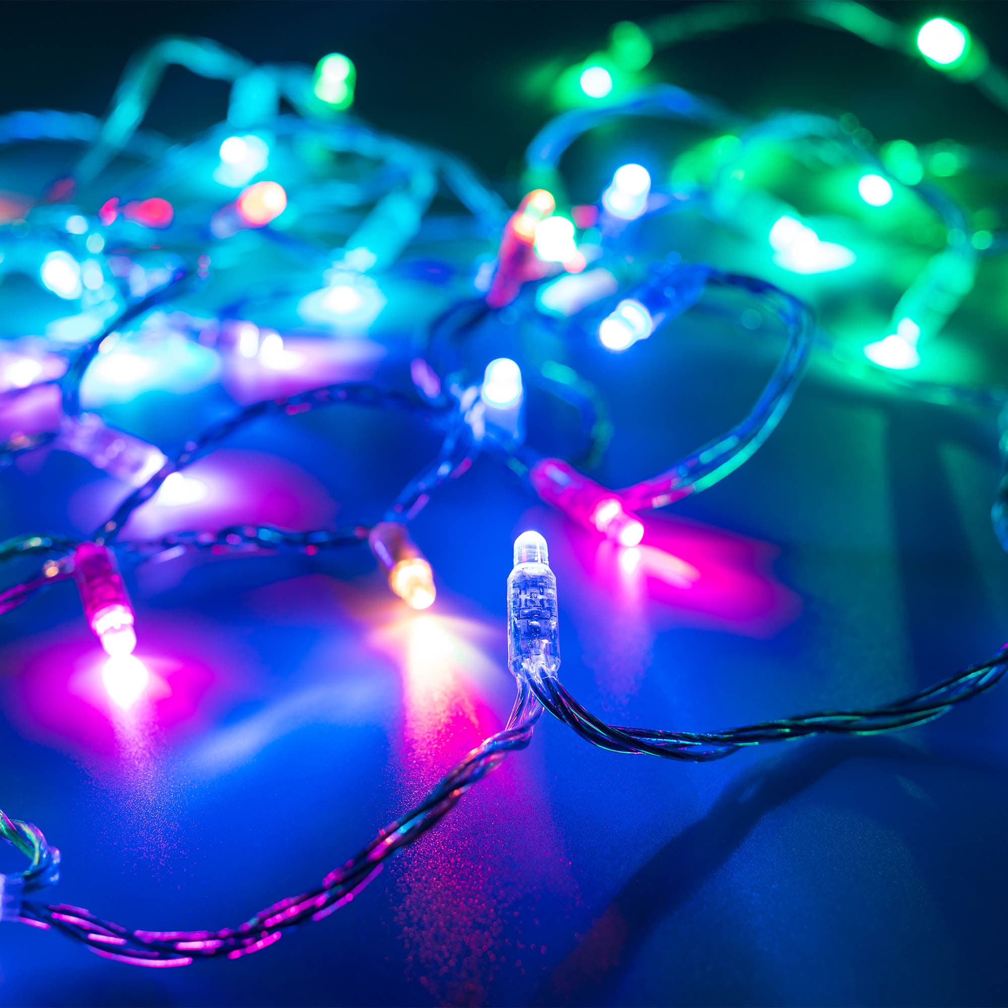 Arlight Светодиодная гирлянда ARD-STRING-CLASSIC-15000-CLEAR-100LED-LIVE RGB-SPI (12V, 53W) (Ardecoled, IP65) 031518