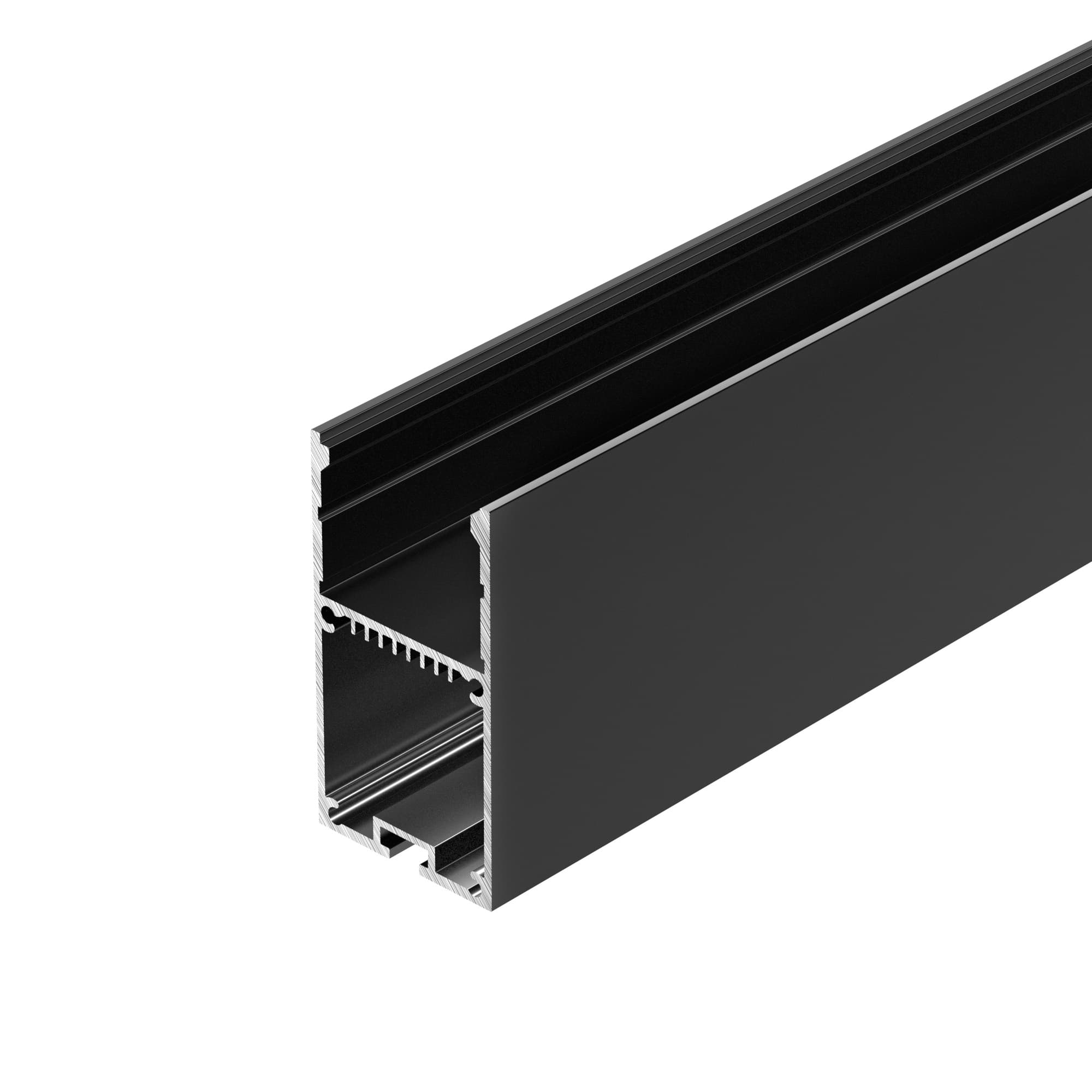 Профиль LINE-S-3667-2000 BLACK (Arlight, Алюминий) 042901 Arlight — фото 3