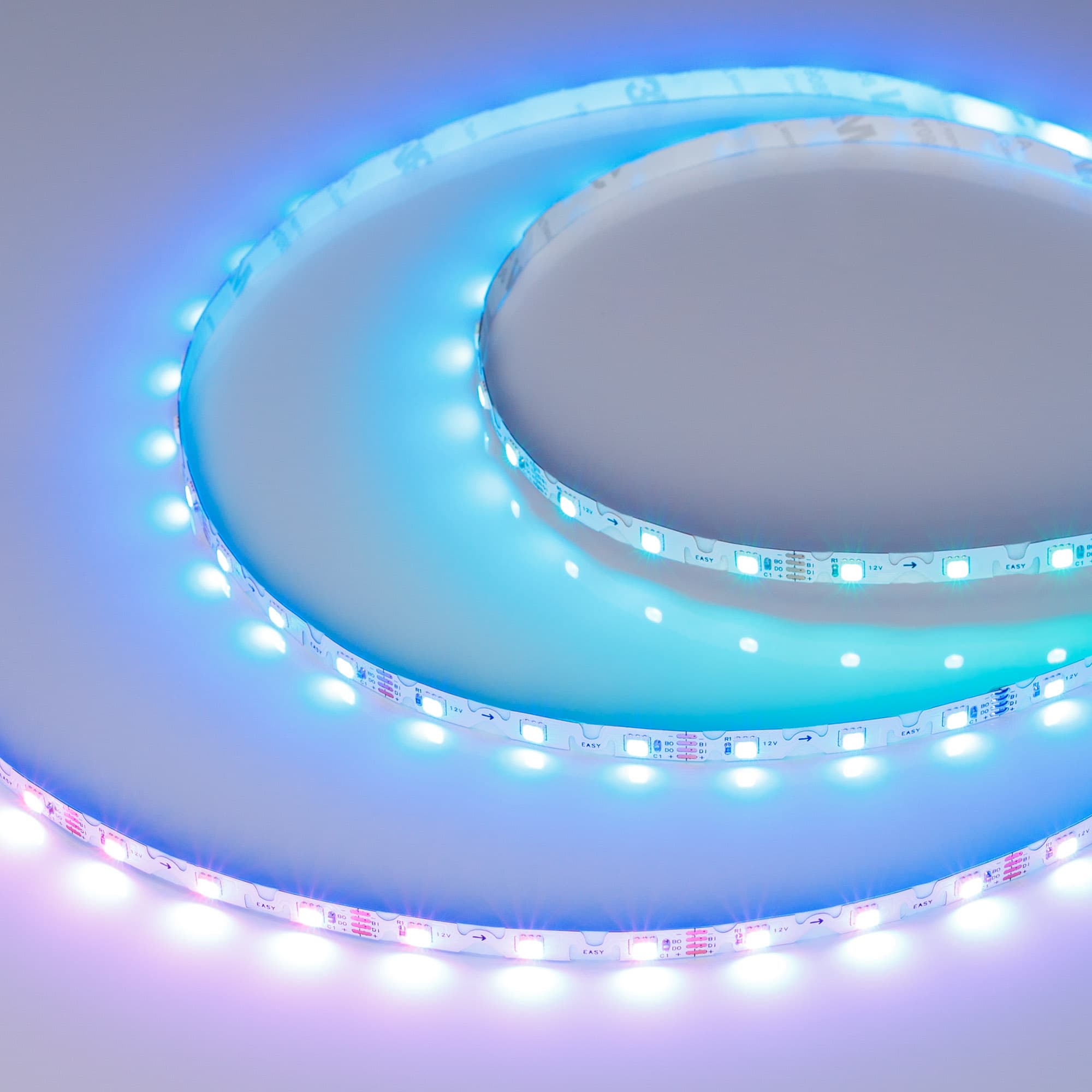 Светодиодная лента SPI-RZ-F60-6mm 12V RGB-PX1-BPT (7 W/m, IP20, 3535, 5m) (Arlight, -) 044684 — фото 1