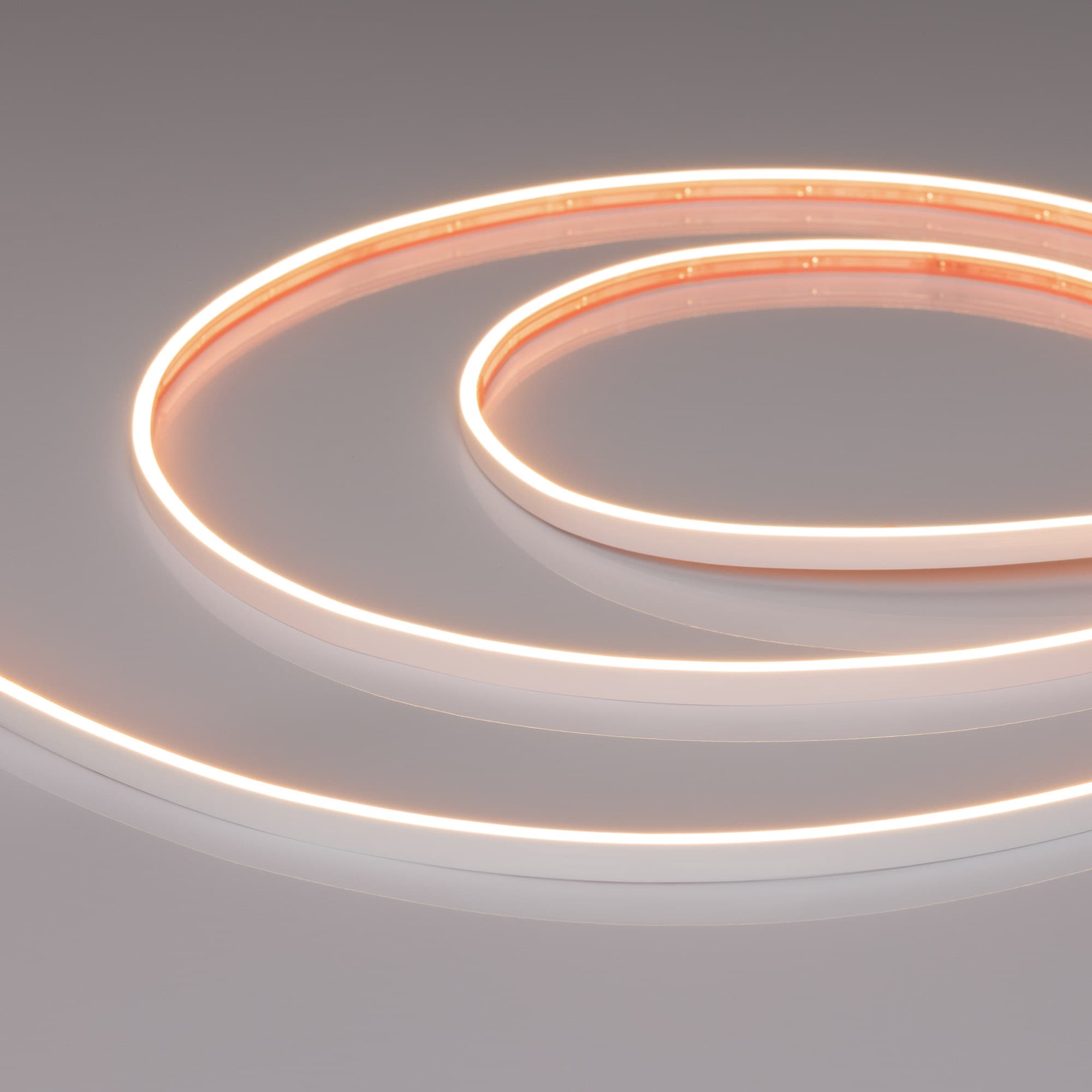 Светодиодная лента герметичная VELA-M240-2.5x6mm 24V Warm3000 (5 W/m, IP65, 5m) (Arlight, узкая) 053268 — фото 1
