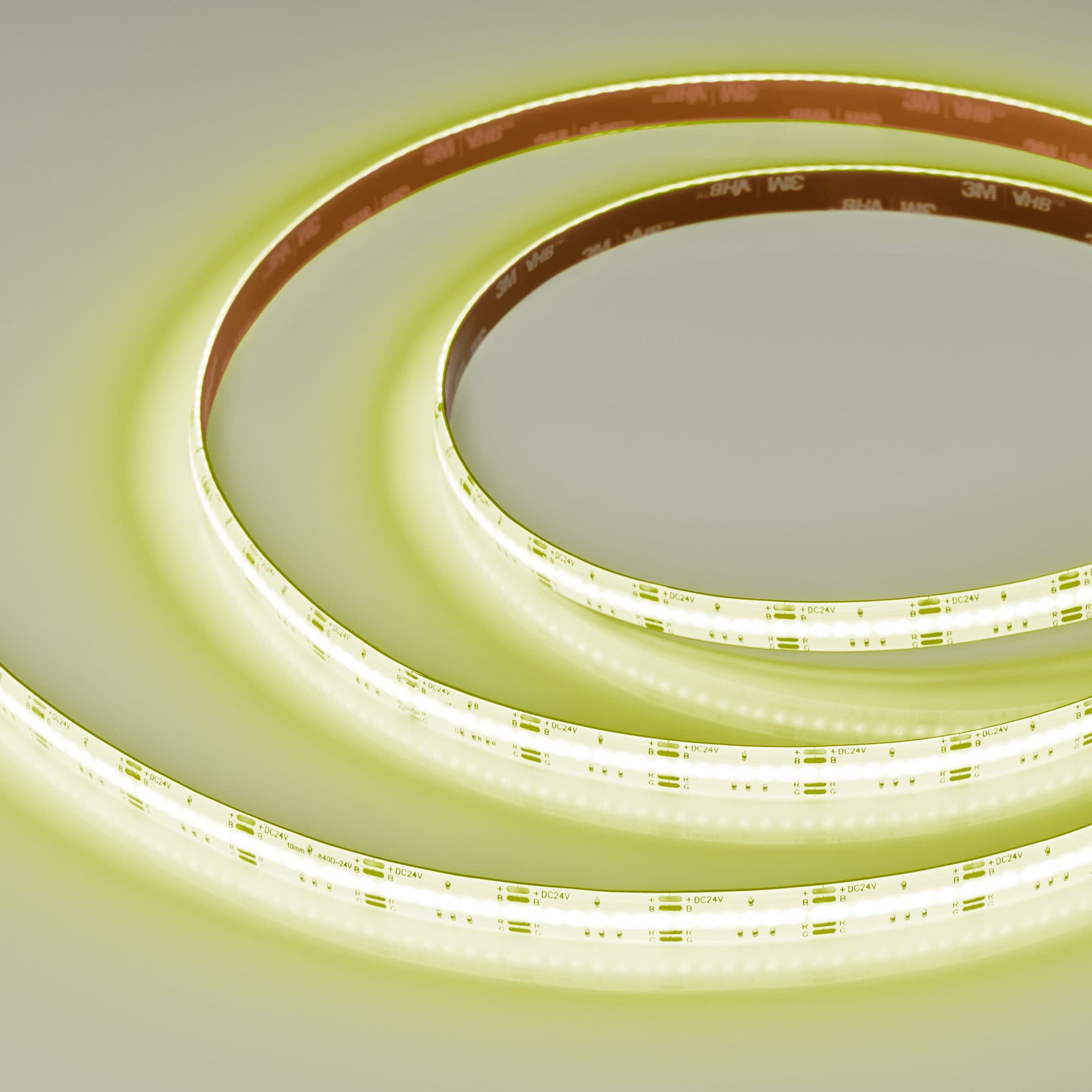 Светодиодная лента герметичная COB-SE-X840-10mm 24V RGB (16 W/m, IP65, CSP, 5m) (Arlight, -) 041390 — фото 2