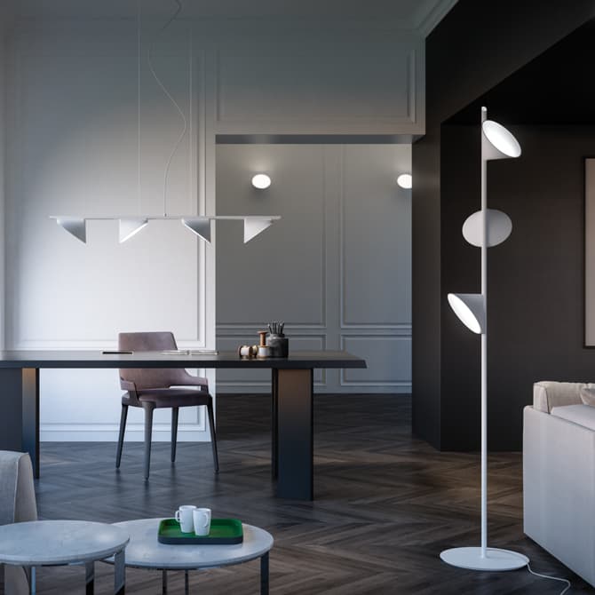 Axo Light Orchid Floor