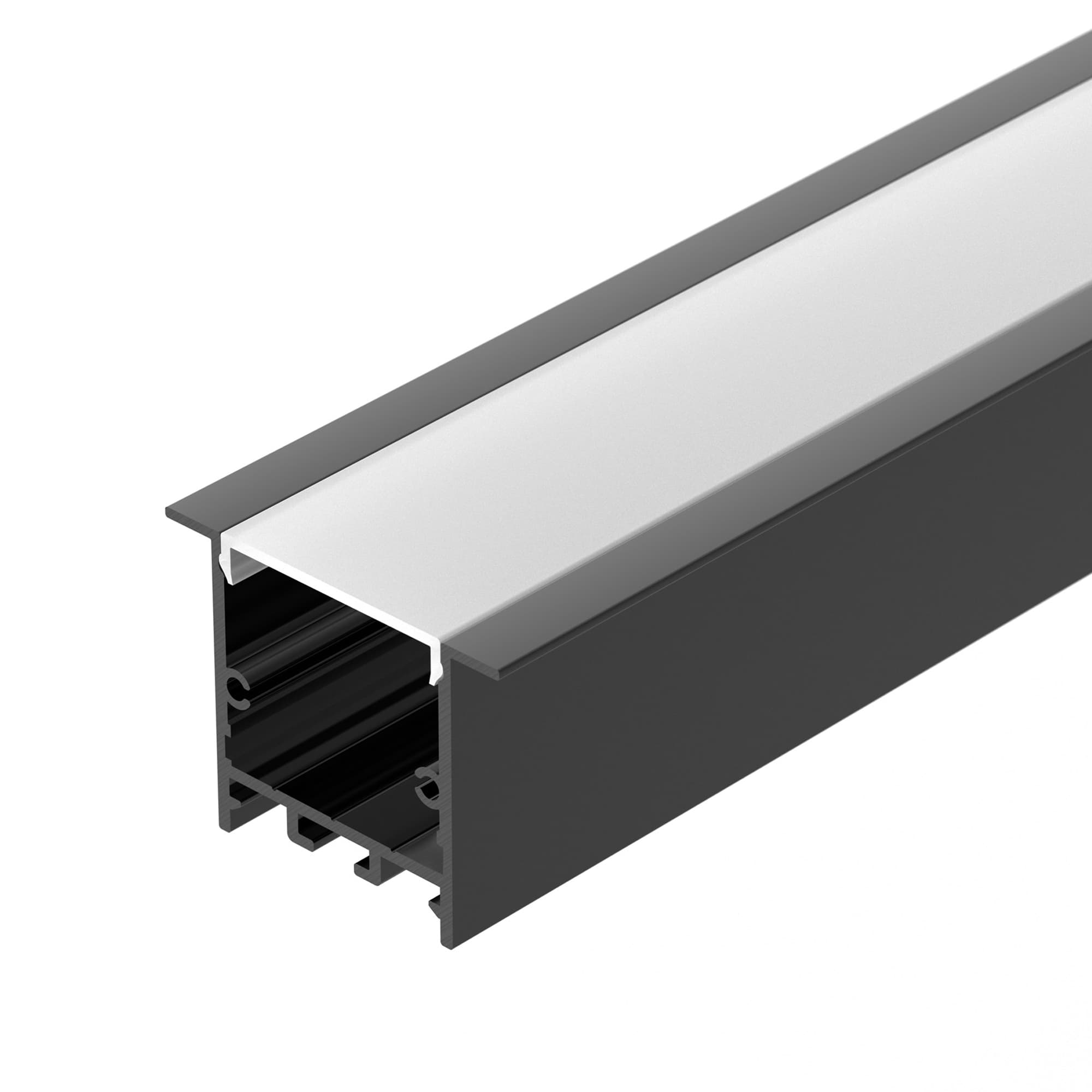 Профиль SL-LINIA49-F-2000 ANOD BLACK (Arlight, Алюминий) 030507 Arlight — фото 1