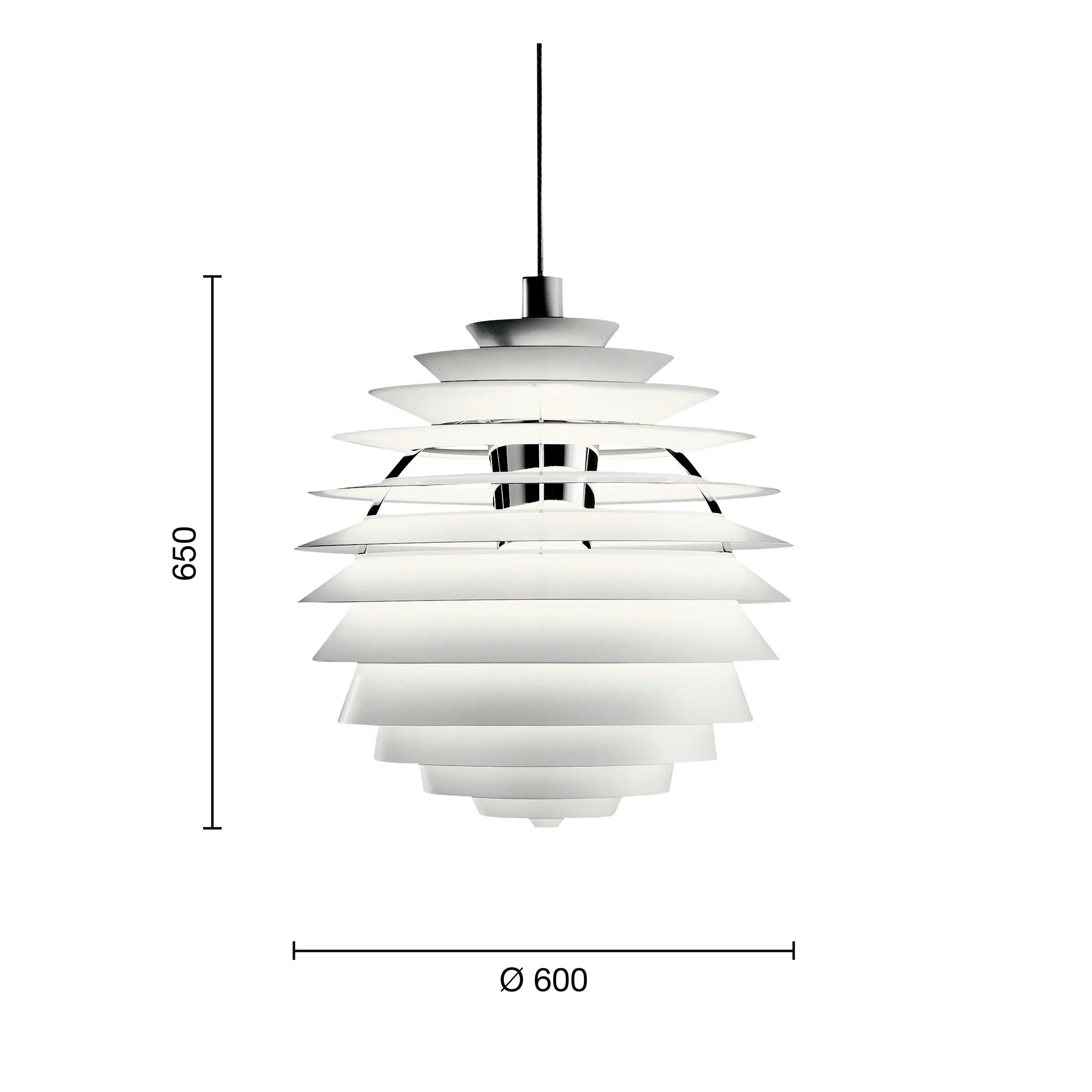 Louis Poulsen PH Louvre White — фото 6